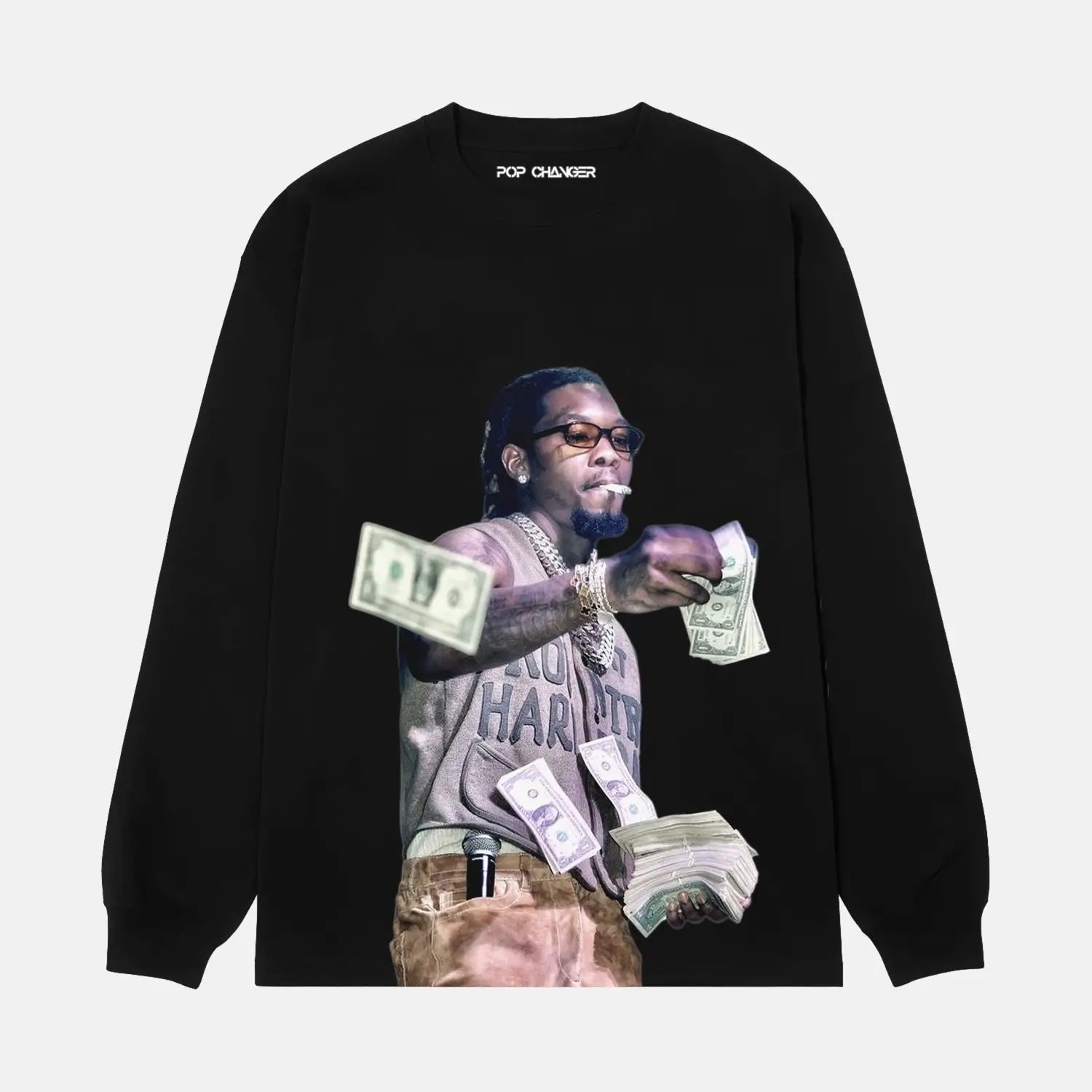 Money Distribution Offset Tee