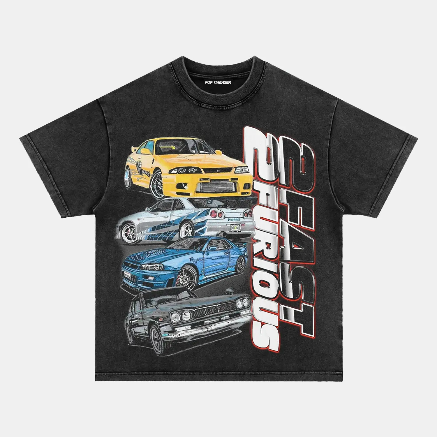 2 FAST 2 FURIOUS TEE - POPCHANGER