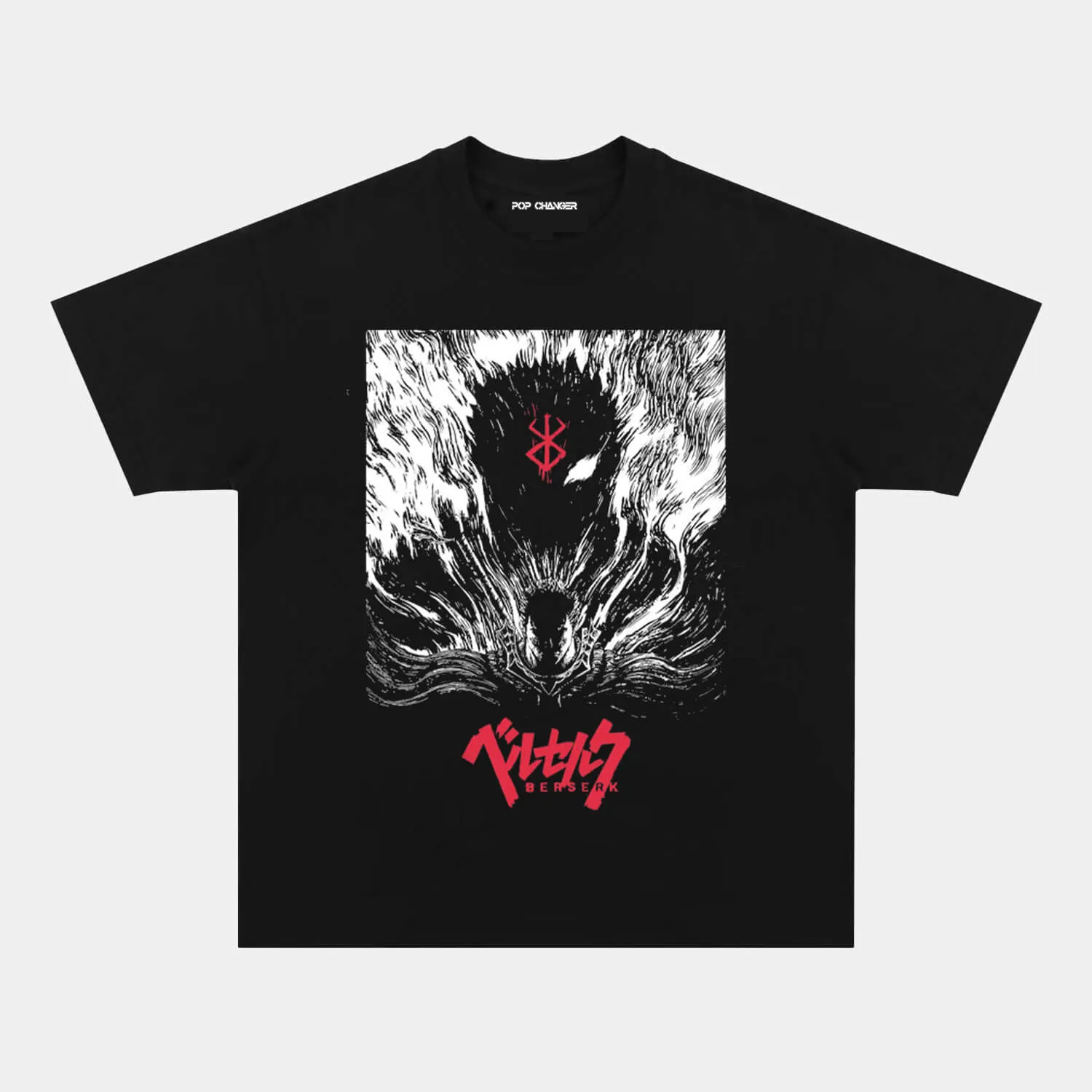 2-SIDED ENDLESS TORMENT-BERSERK TEE - POPCHANGER