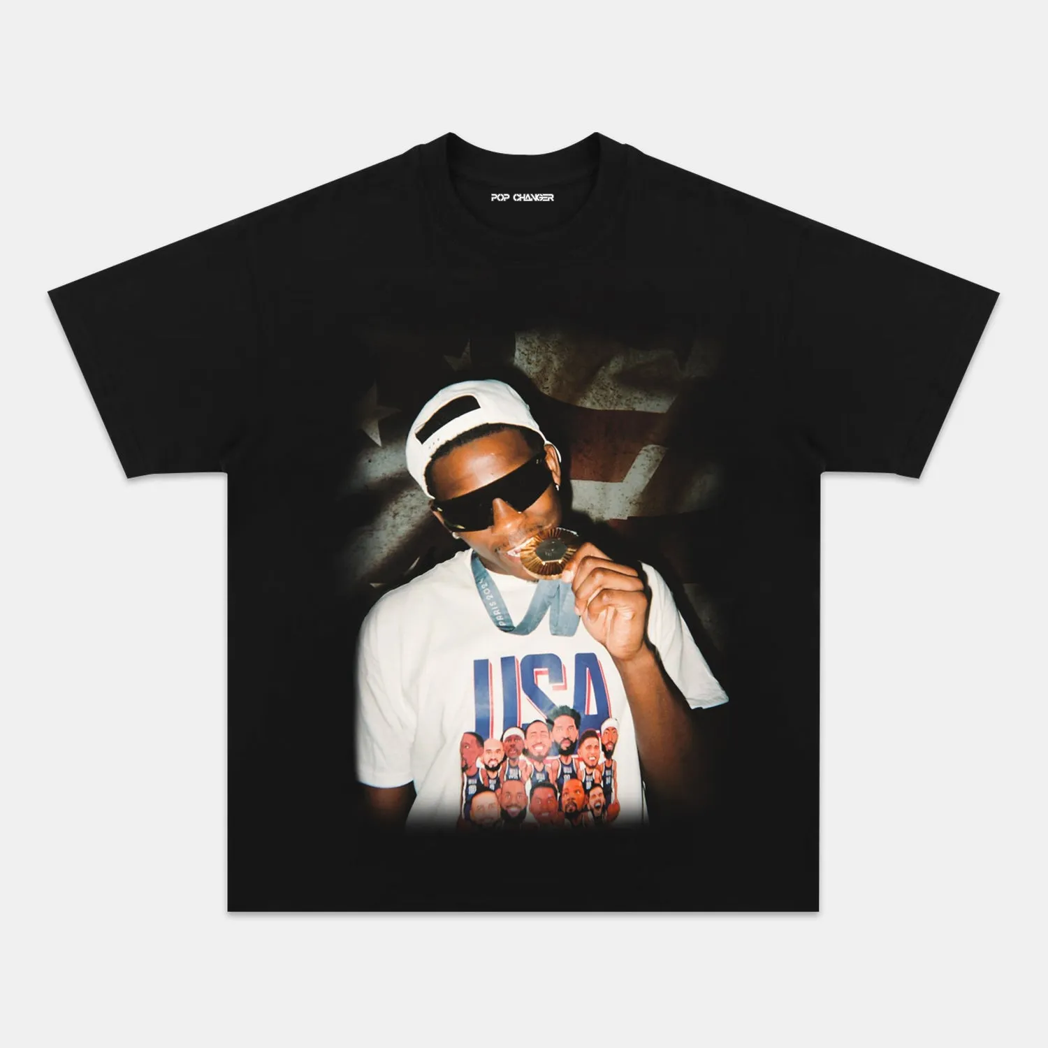 2024 USA ANTHONY EDWARDS TEE 1.0 - POPCHANGER