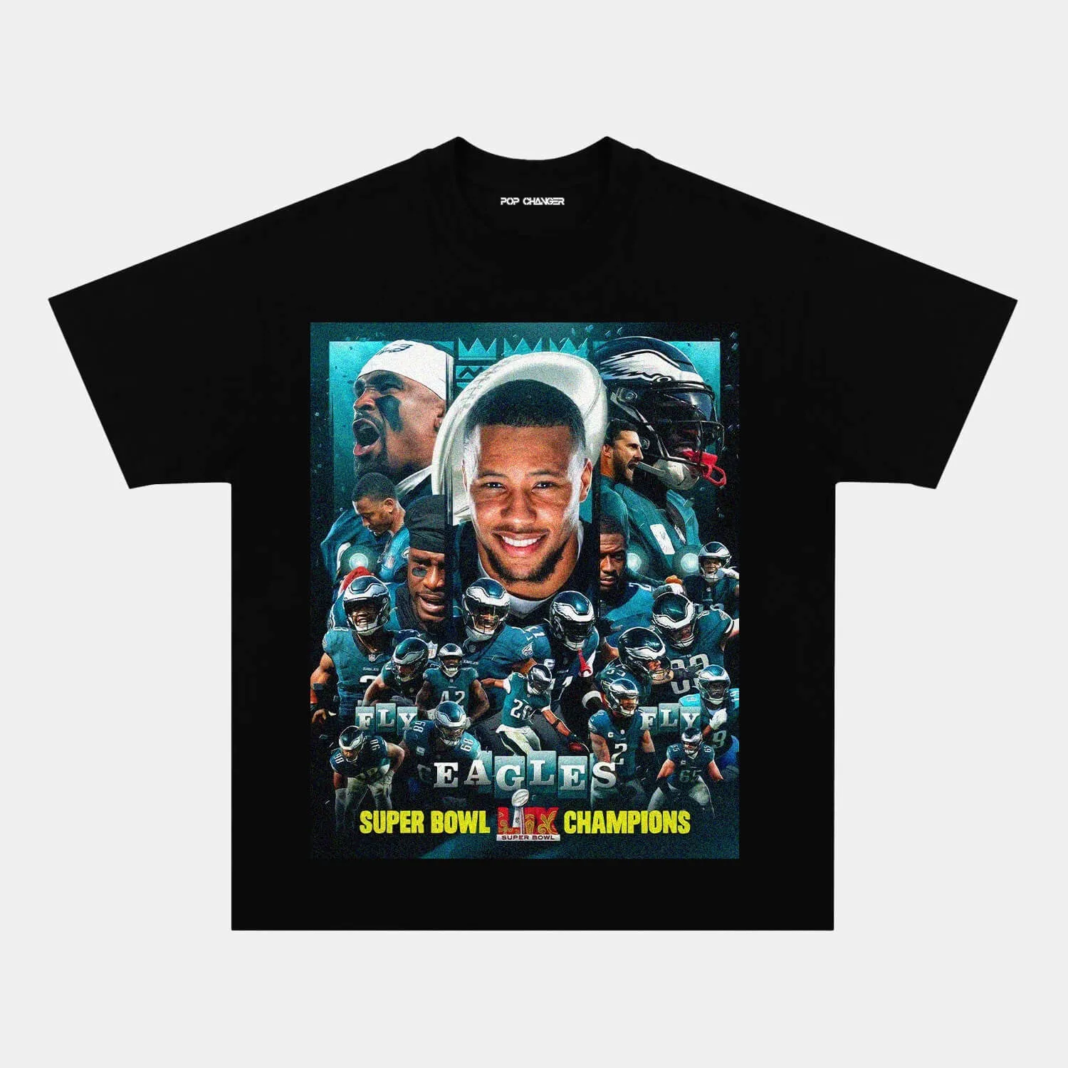 2025 SUPER BOWL CHAMPION TEE1 - POPCHANGER