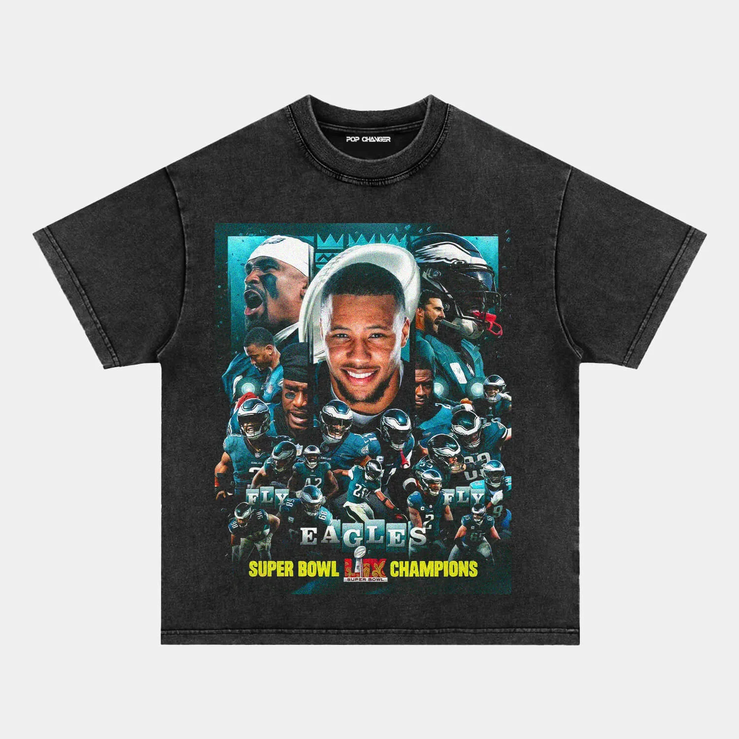2025 SUPER BOWL CHAMPION TEE1 - POPCHANGER