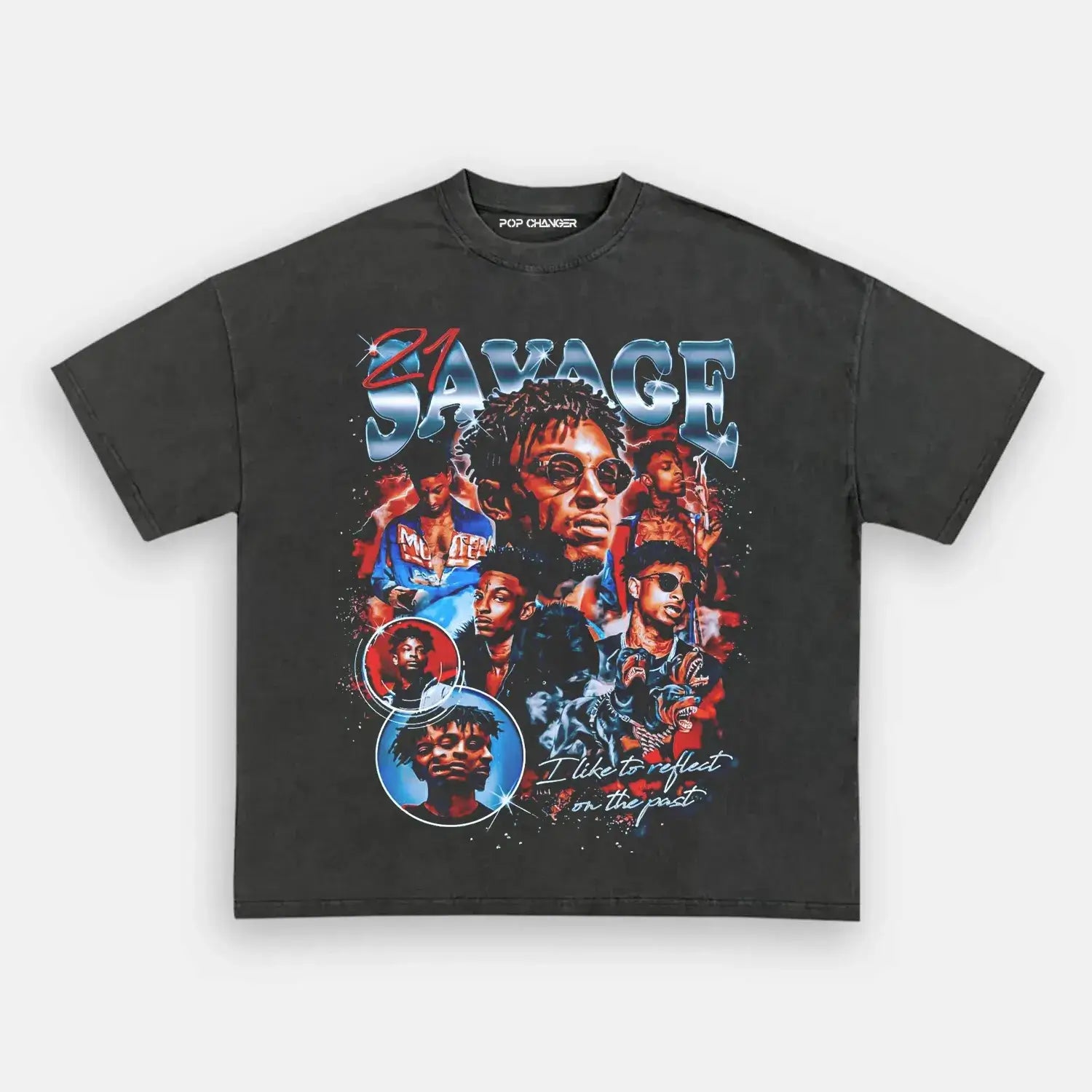 21 SAVAGE 4.14 TEE - POPCHANGER