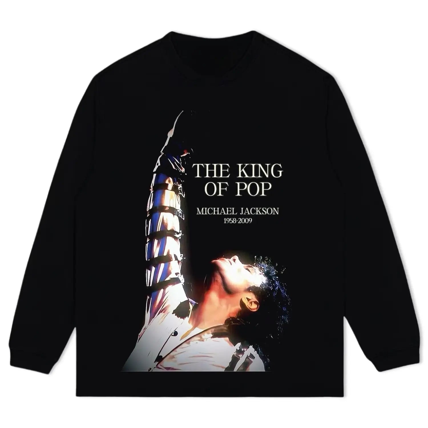 BLACK LONG SLEEVES T-SHIRT