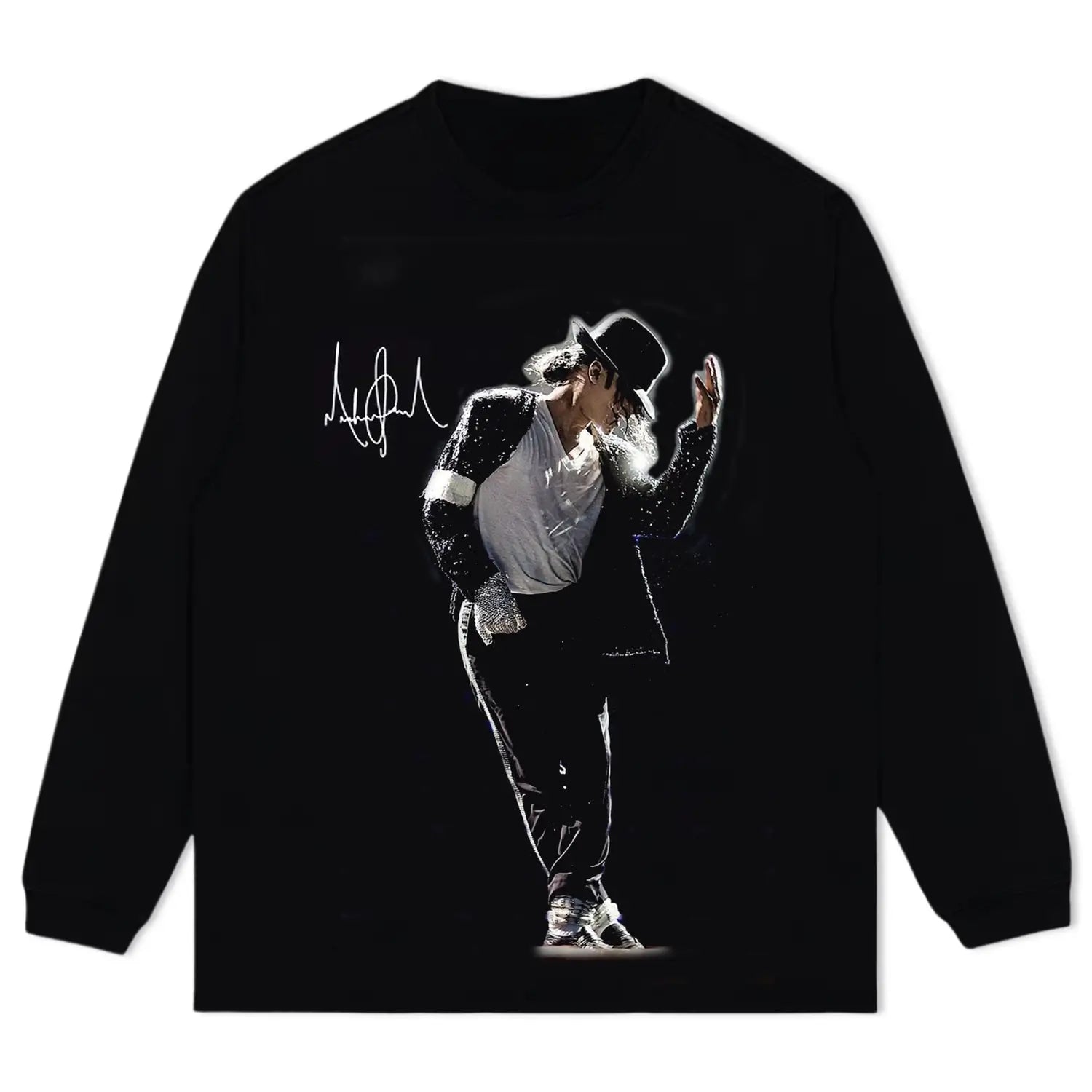 BLACK LONG SLEEVES T-SHIRT