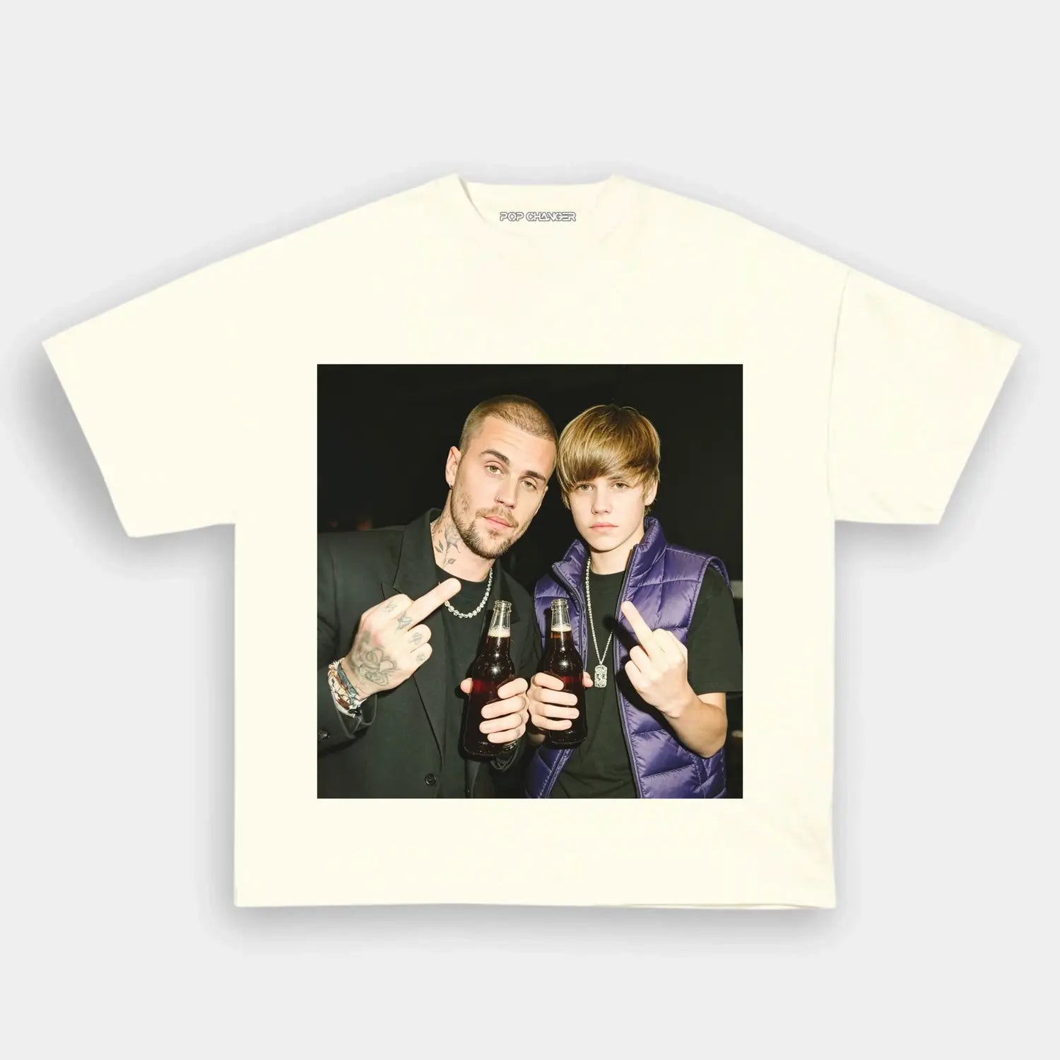 Justin Bieber and Himself 1.0 Tee