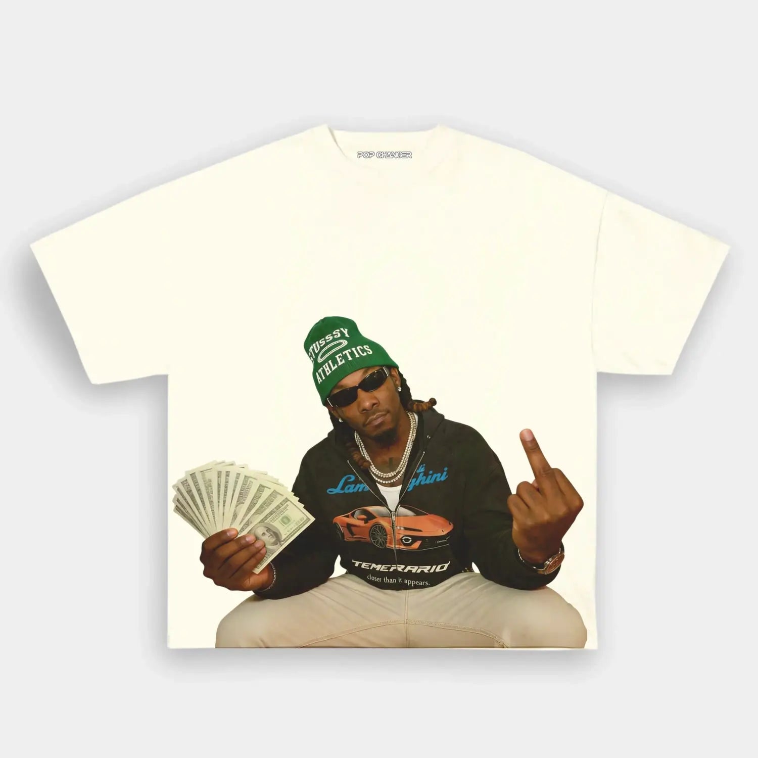 Offset Money Tee