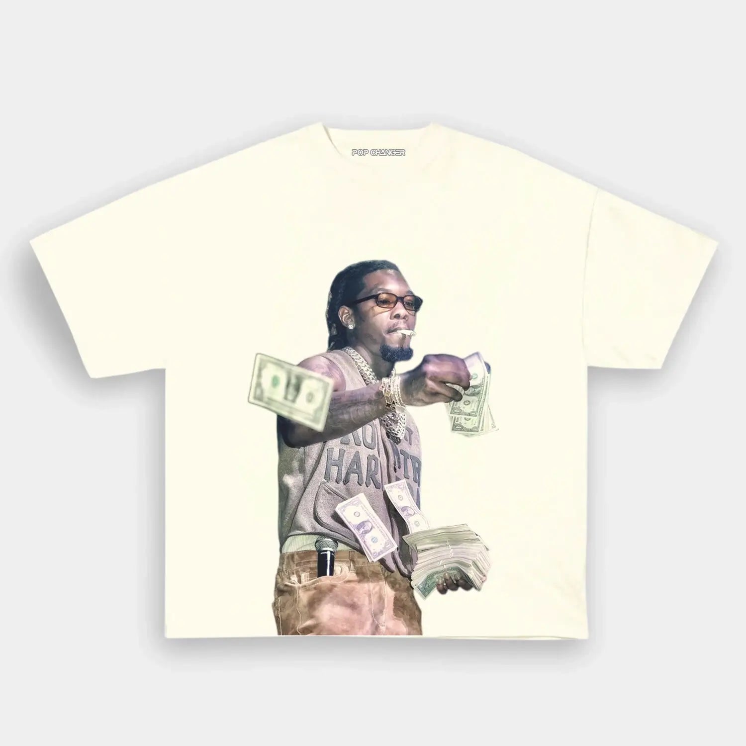 Money Distribution Offset Tee