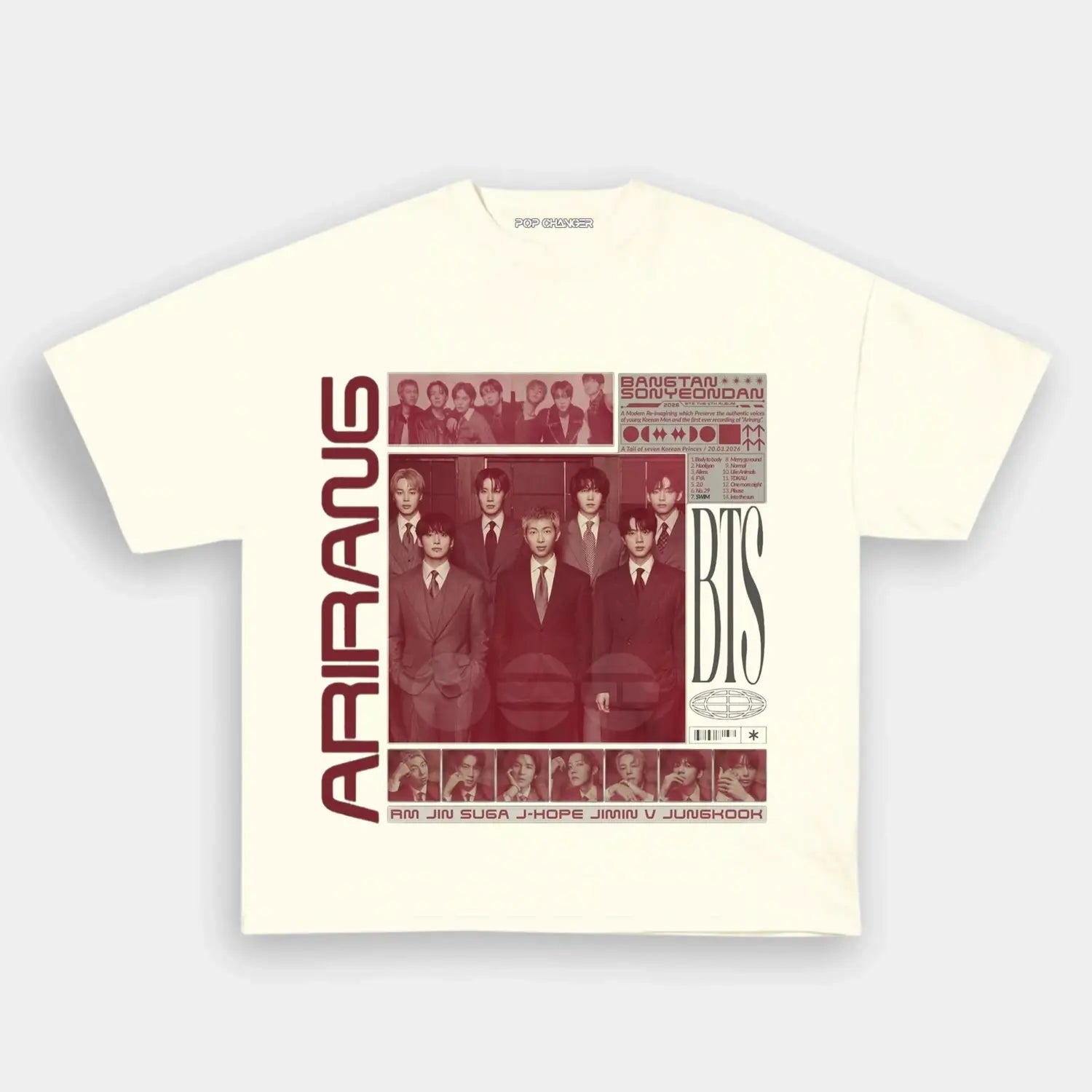 BTS ARIRANG 2.0 Tee