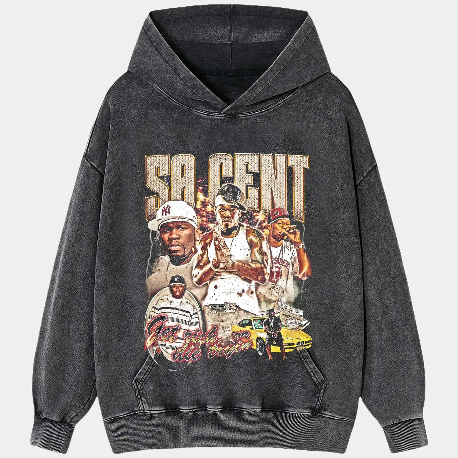 50 Cent 'Get Rich Or Die Tryin' Tee - POPCHANGER