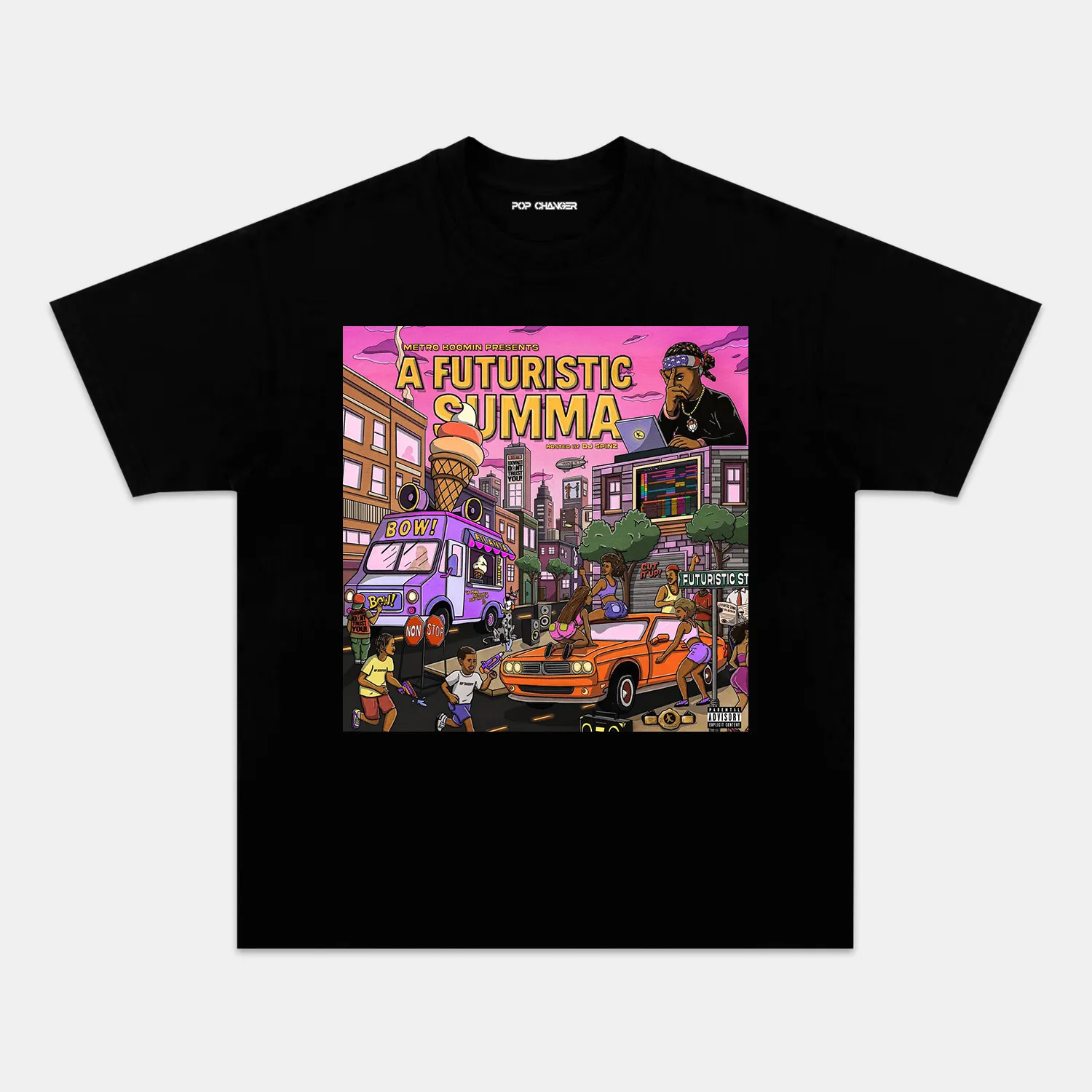 A FUTURISTIC SUMMA V2 TEE - POPCHANGER