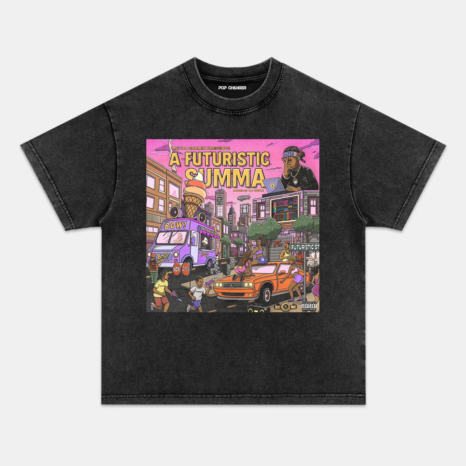A FUTURISTIC SUMMA V2 TEE - POPCHANGER