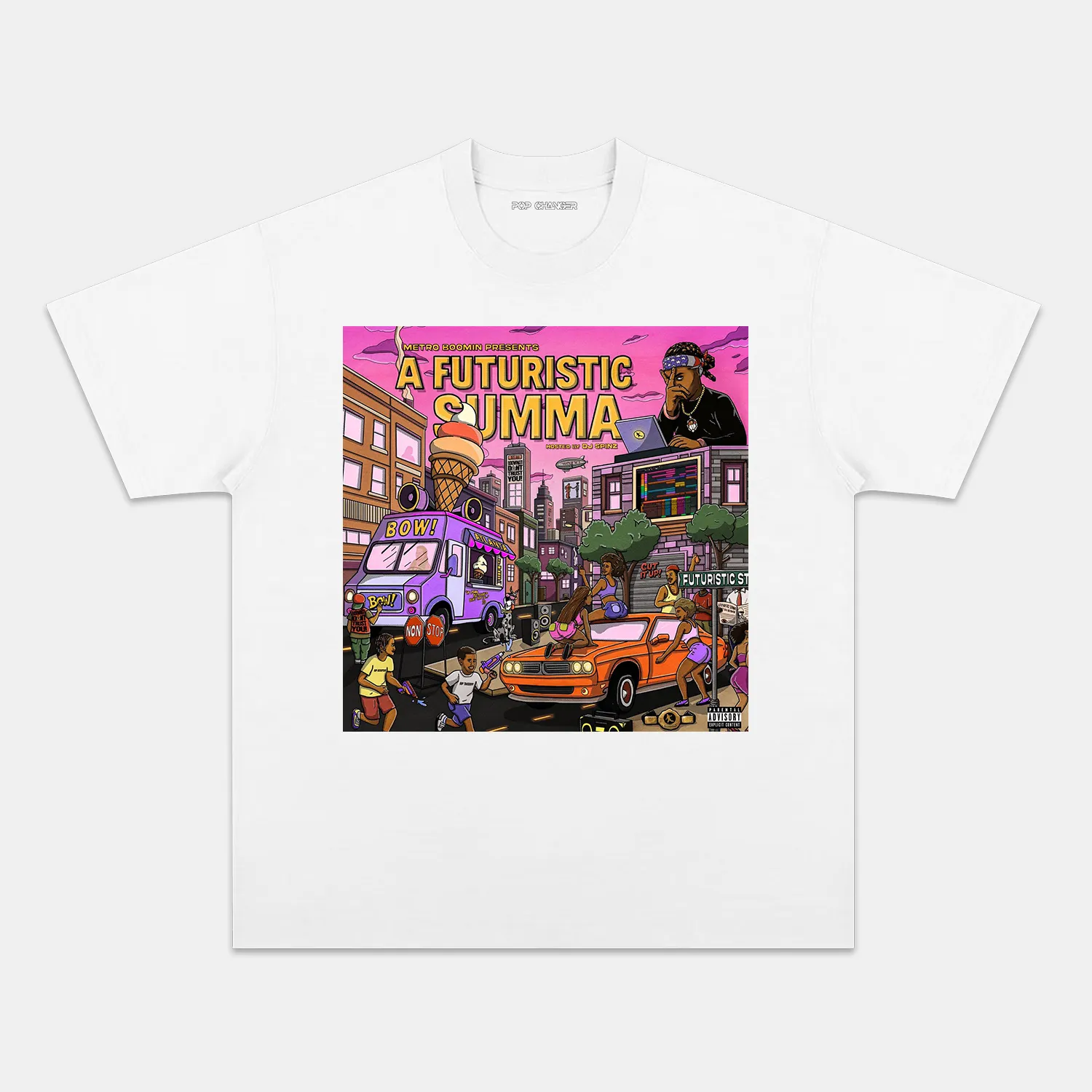 A FUTURISTIC SUMMA V2 TEE - POPCHANGER
