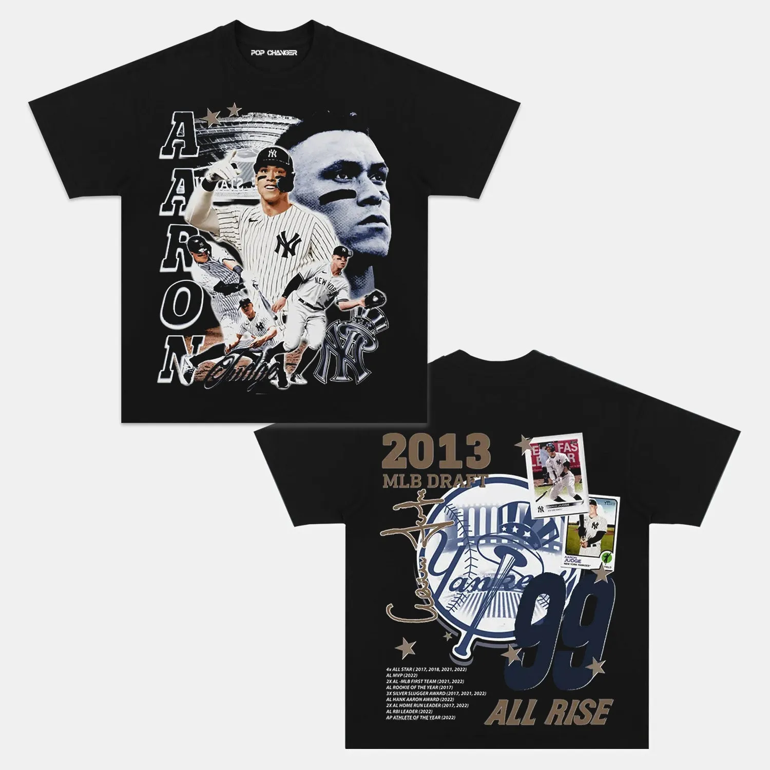 AARON JUDGE V5 TEE 5.26 - POPCHANGER