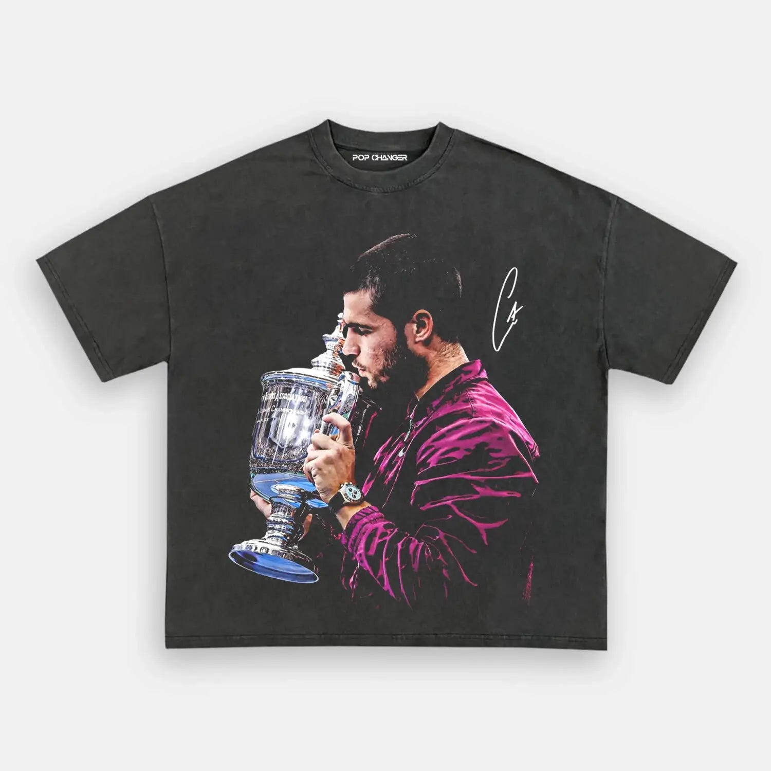ALCARAZ US OPEN CHAMP TEE - POPCHANGER