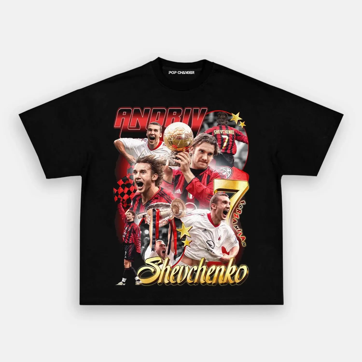 ANDRIY SHEVCHENKO AC MILAN TEE - POPCHANGER