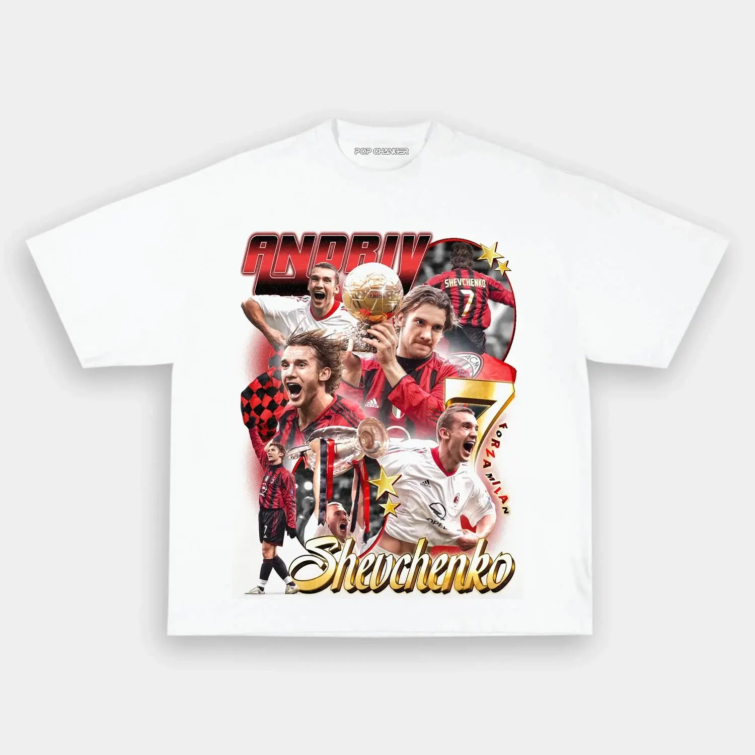 ANDRIY SHEVCHENKO AC MILAN TEE - POPCHANGER