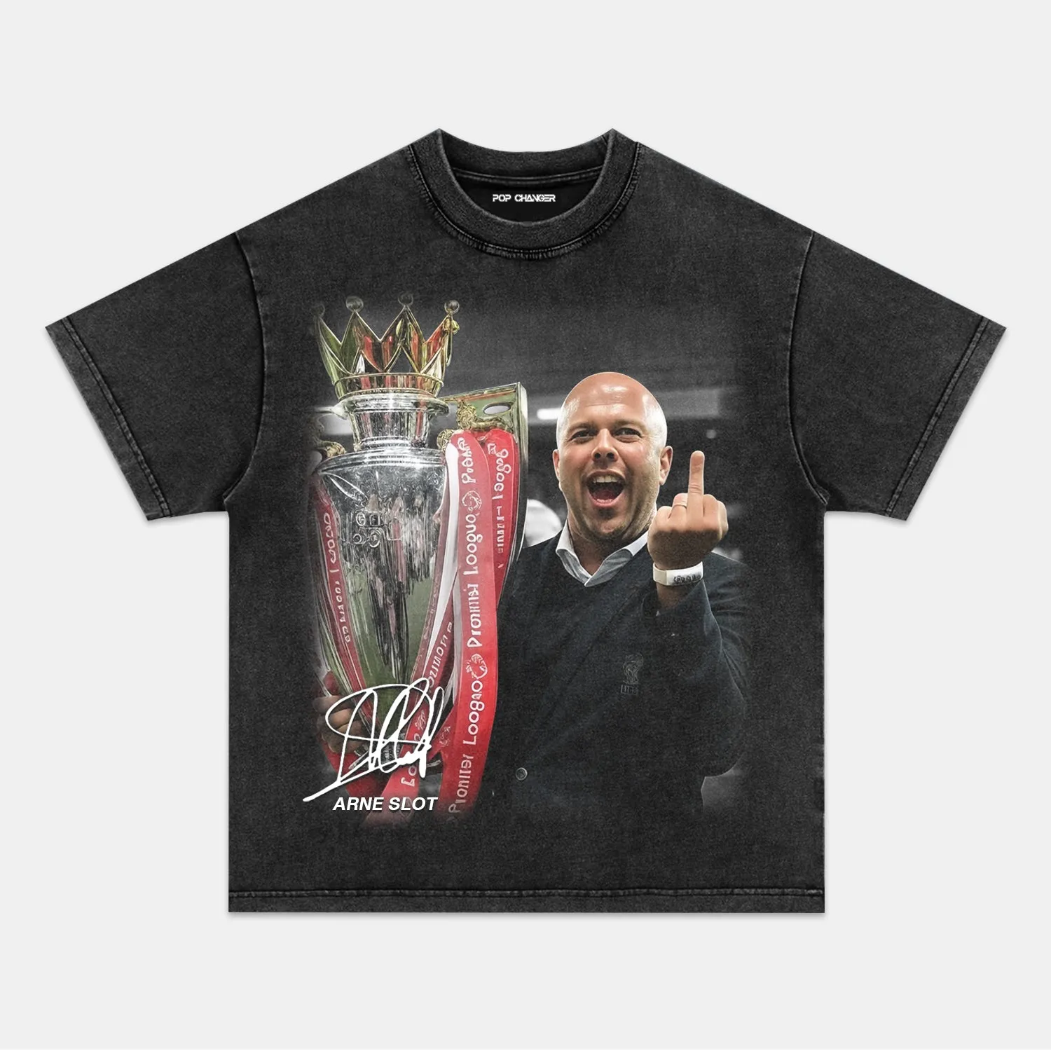 ARNE SLOT & LIVERPOOL TEE - POPCHANGER