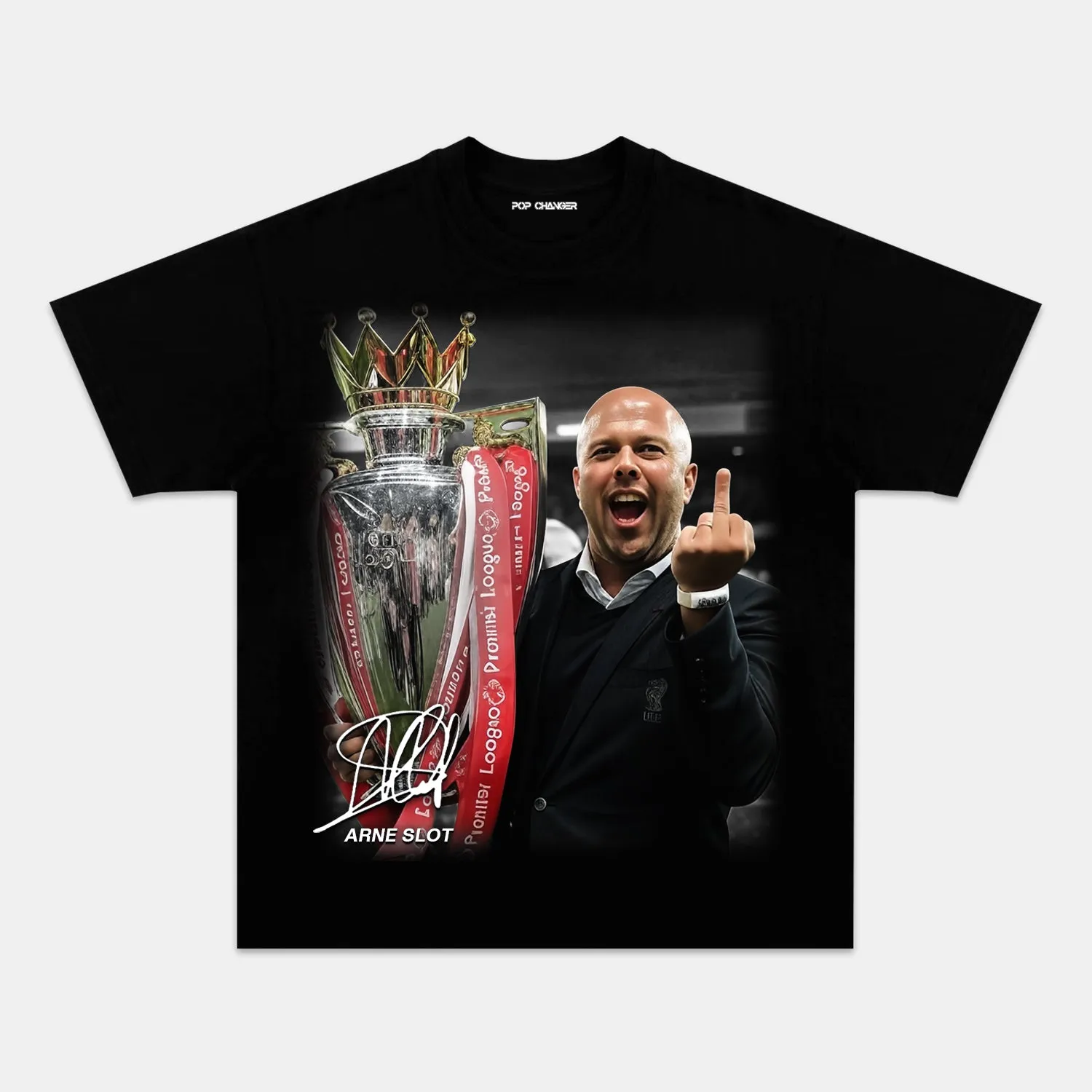 ARNE SLOT & LIVERPOOL TEE - POPCHANGER