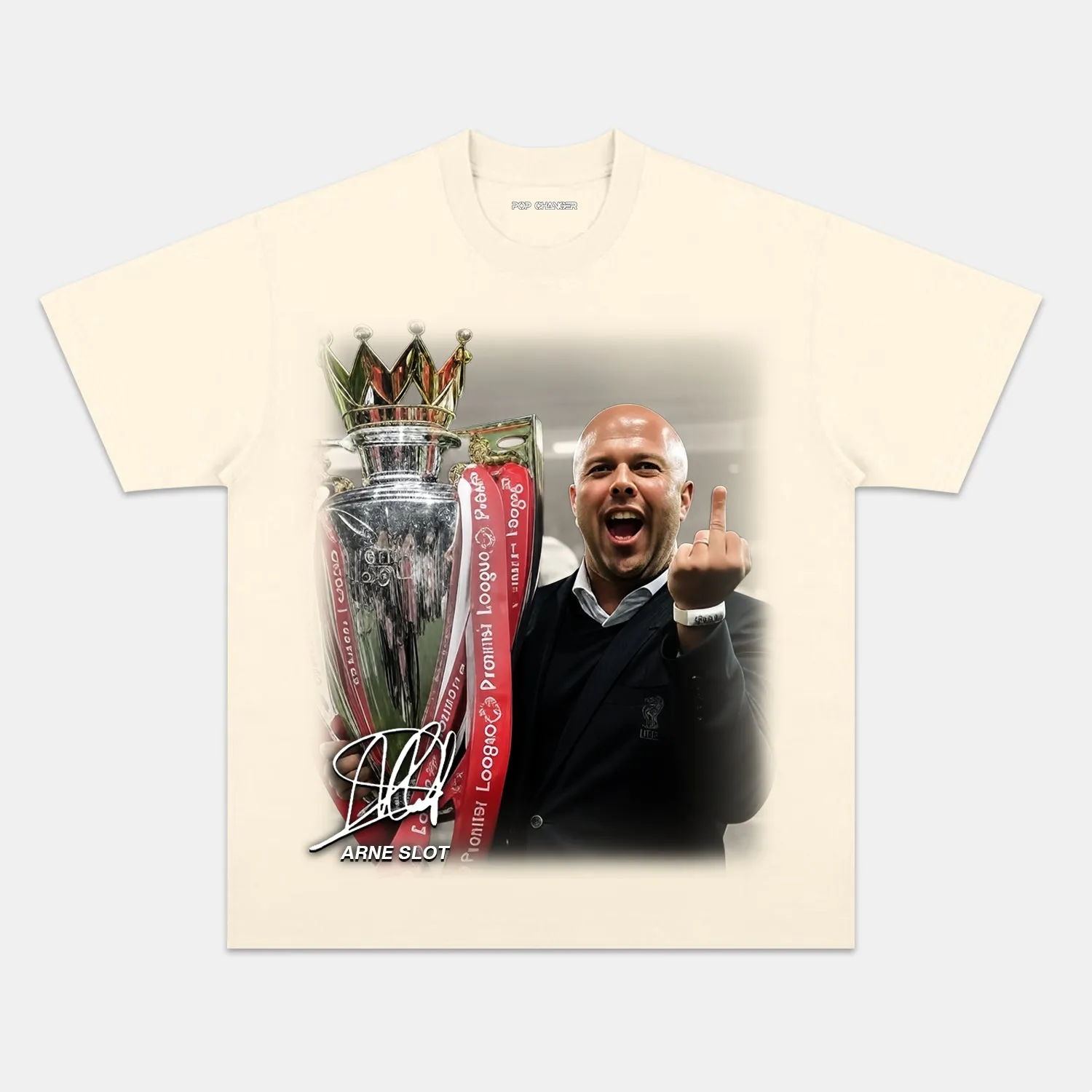 ARNE SLOT & LIVERPOOL TEE - POPCHANGER