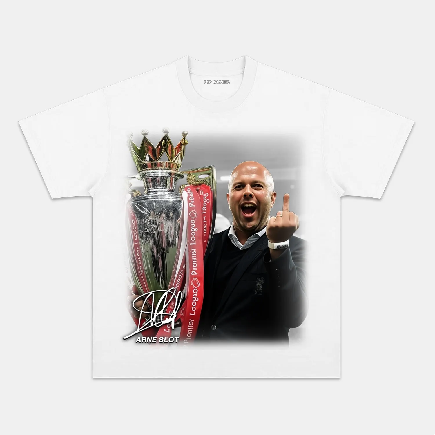 ARNE SLOT & LIVERPOOL TEE - POPCHANGER