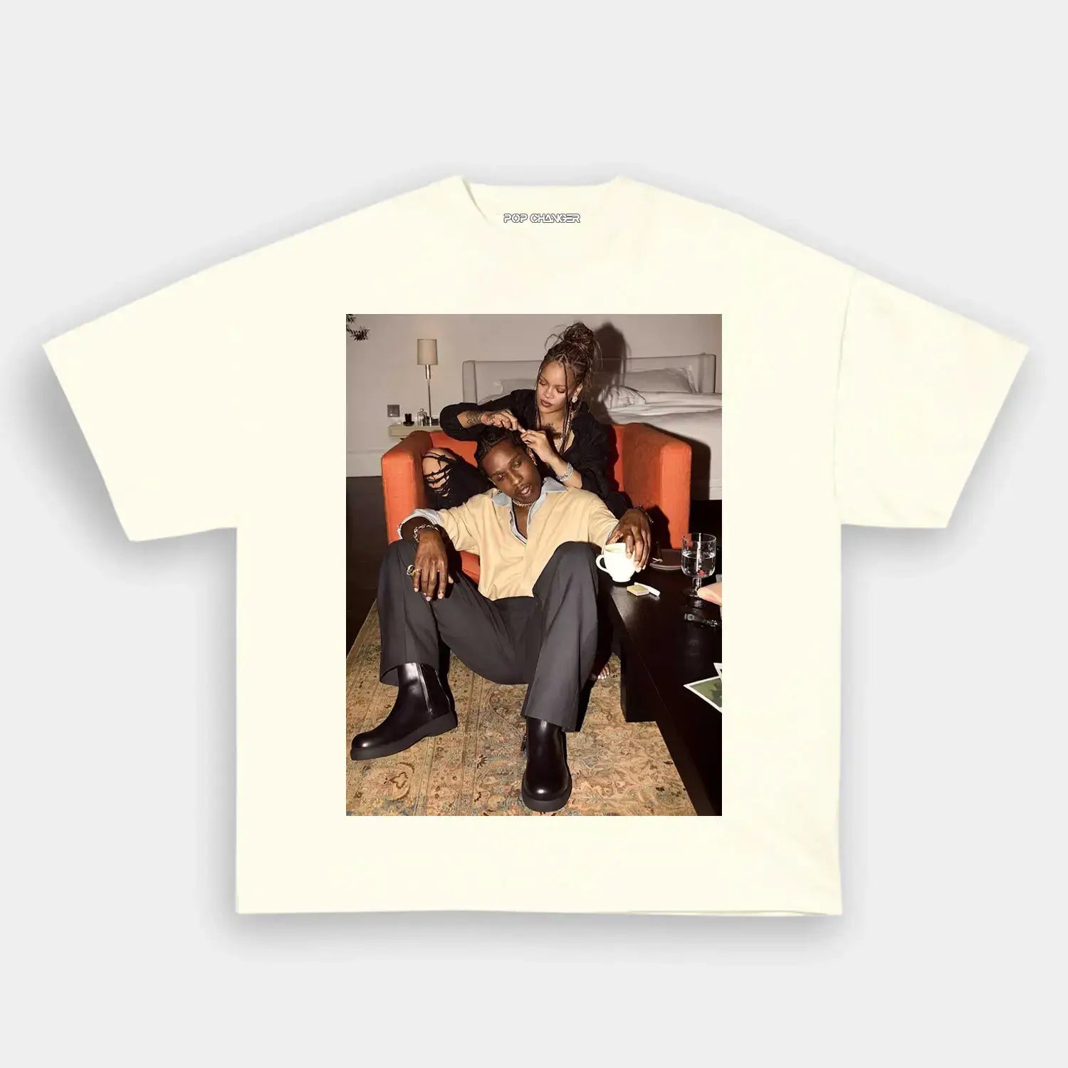 ASAP ROCKY & RIHANNA TEE - POPCHANGER