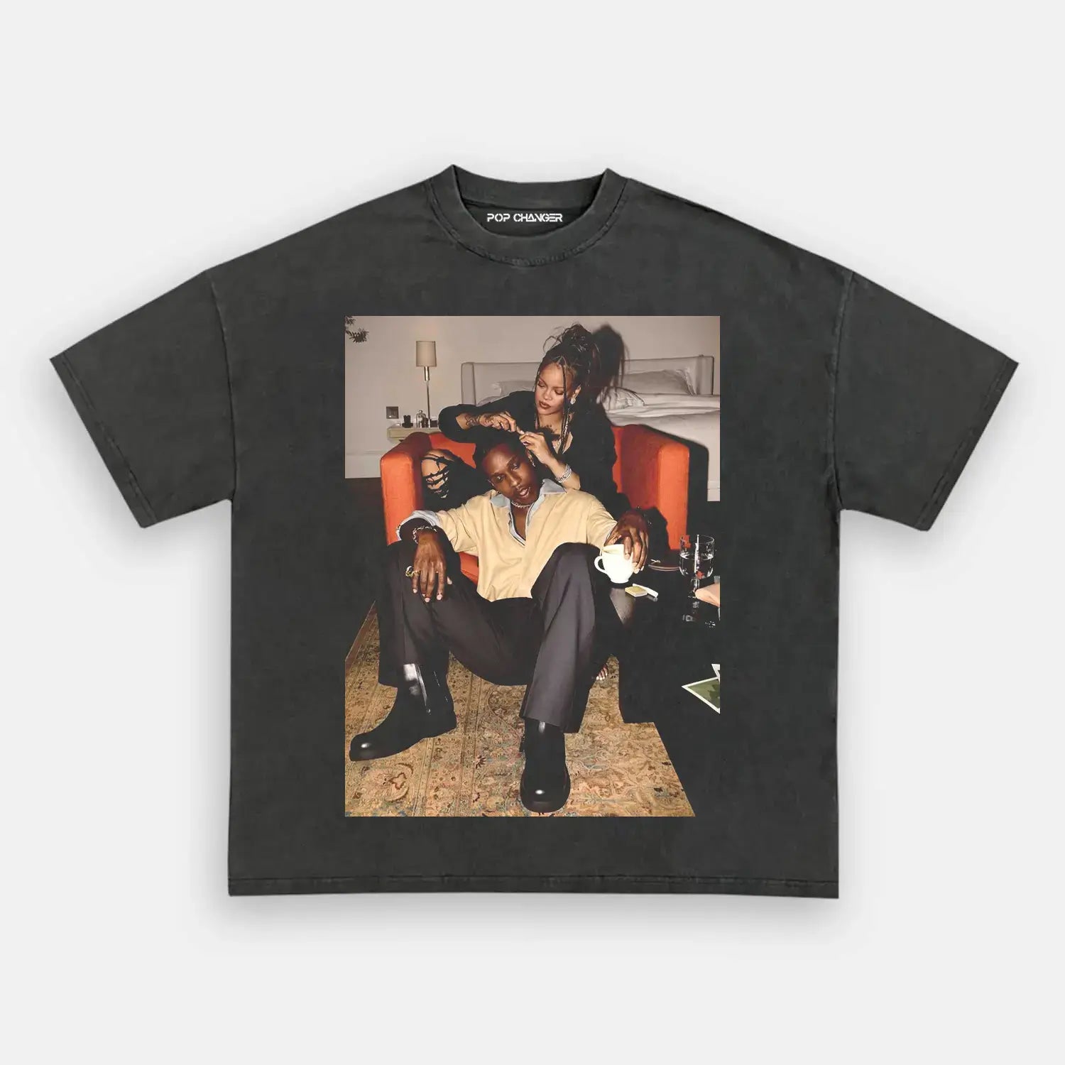 ASAP ROCKY & RIHANNA TEE - POPCHANGER
