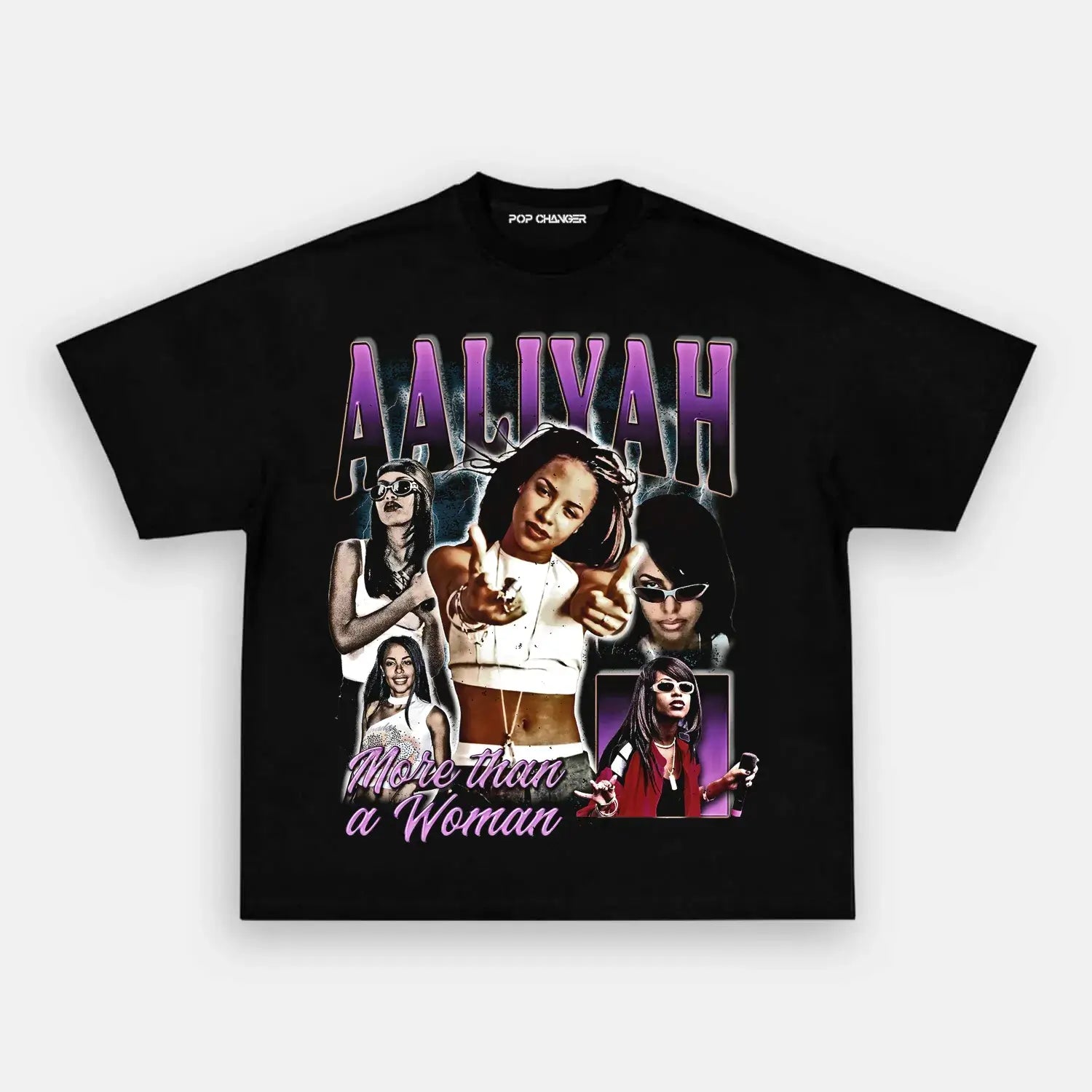 Aaliyah 'A-Z Challenge' Tee - POPCHANGER