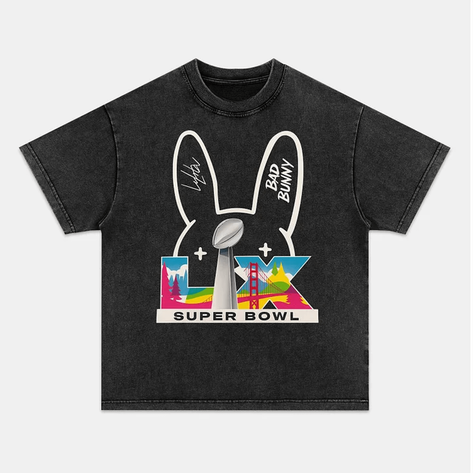 BAD BUNNY & SUPER BOWL 2026 TEE
