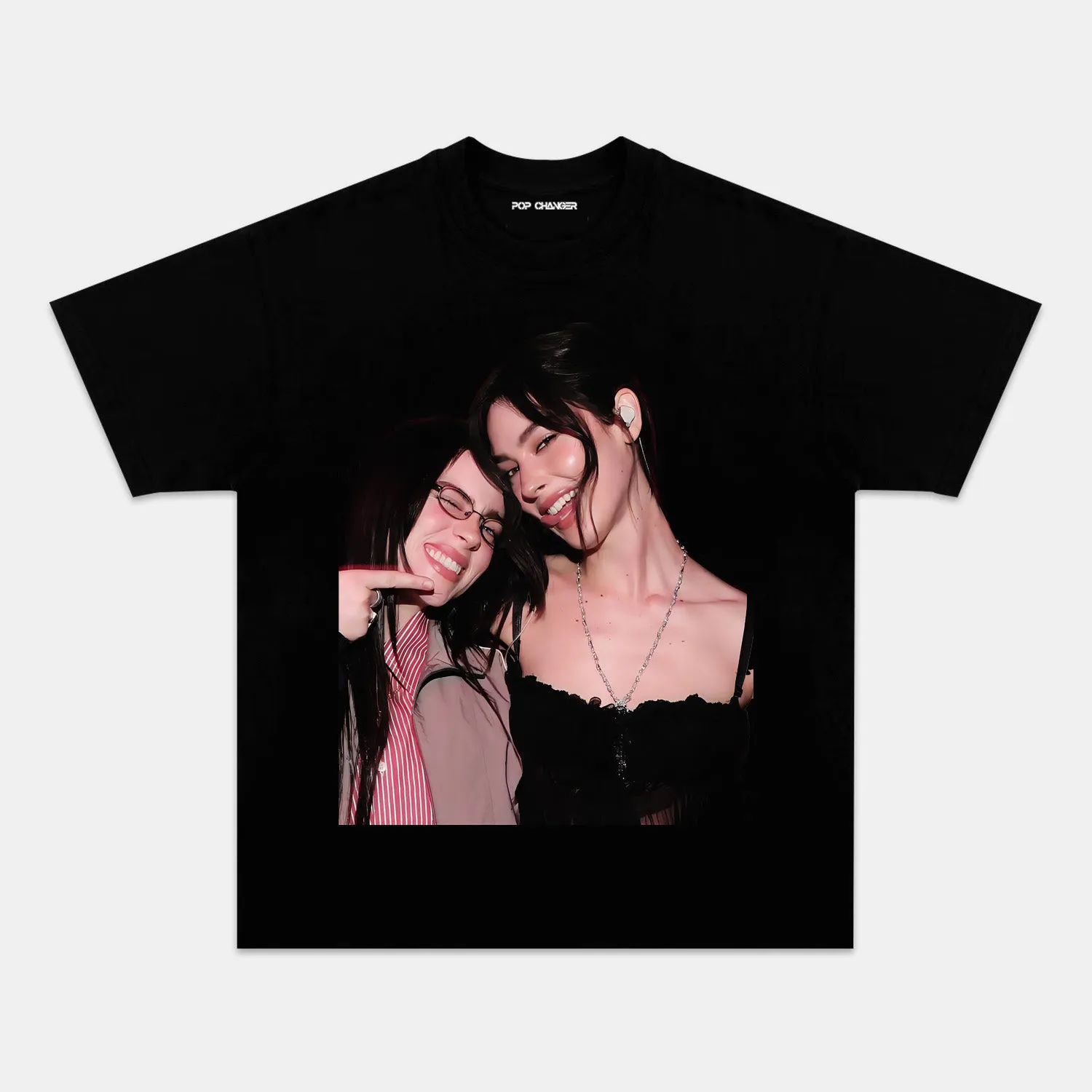 BILLE EILISH & GRACIE ABRAMS TEE - POPCHANGER