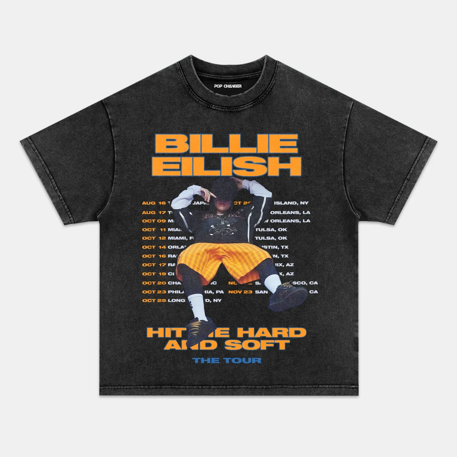 BILLIE EILISH 2025 THE TOUR TEE - POPCHANGER