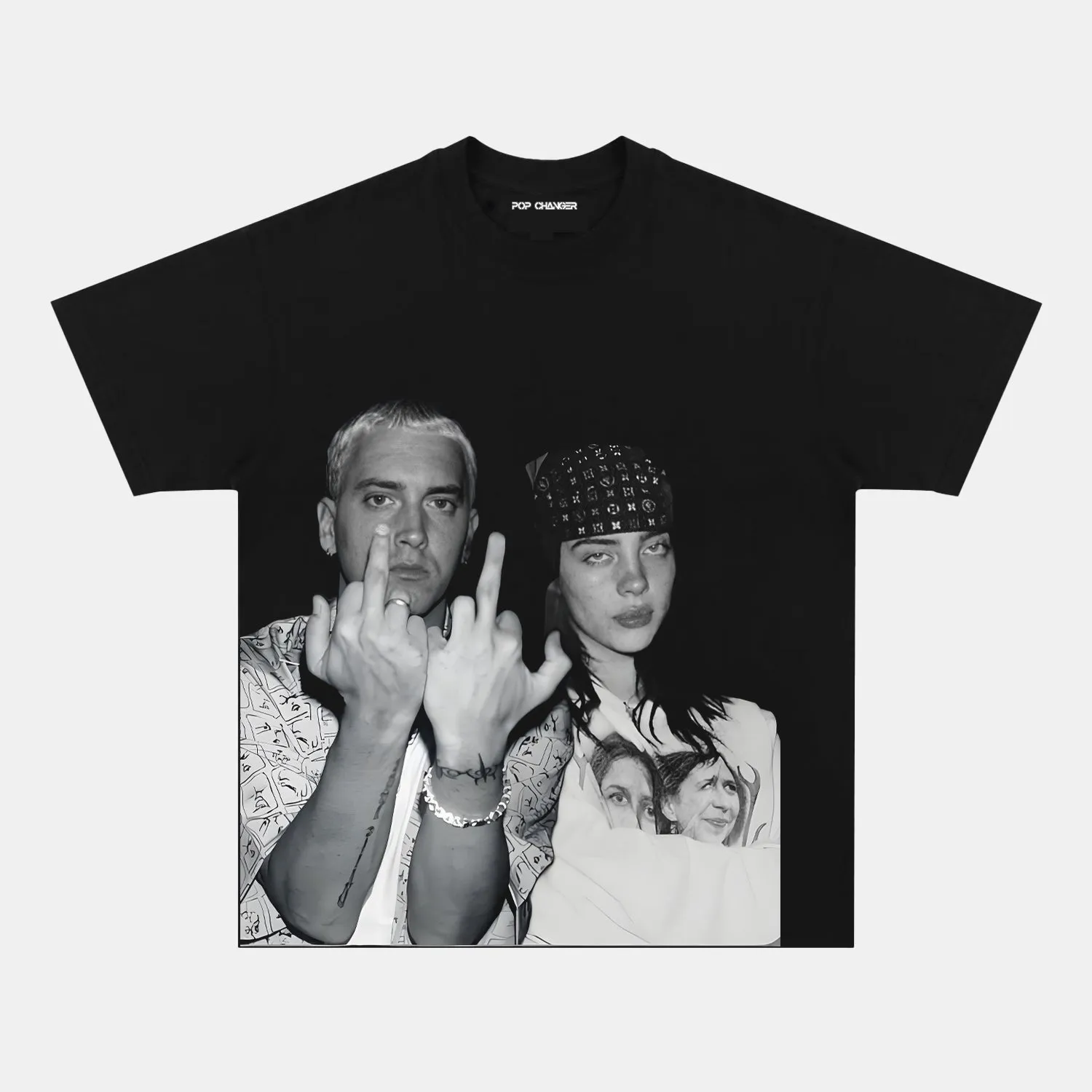 BILLIE EILISH & EMINEM TEE - POPCHANGER