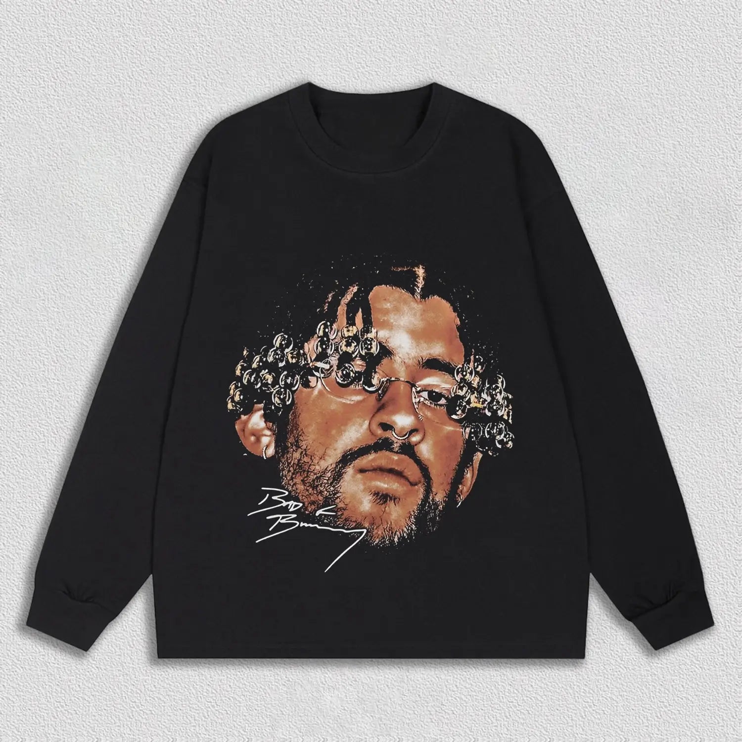 BLACK LONG SLEEVES T-SHIRT