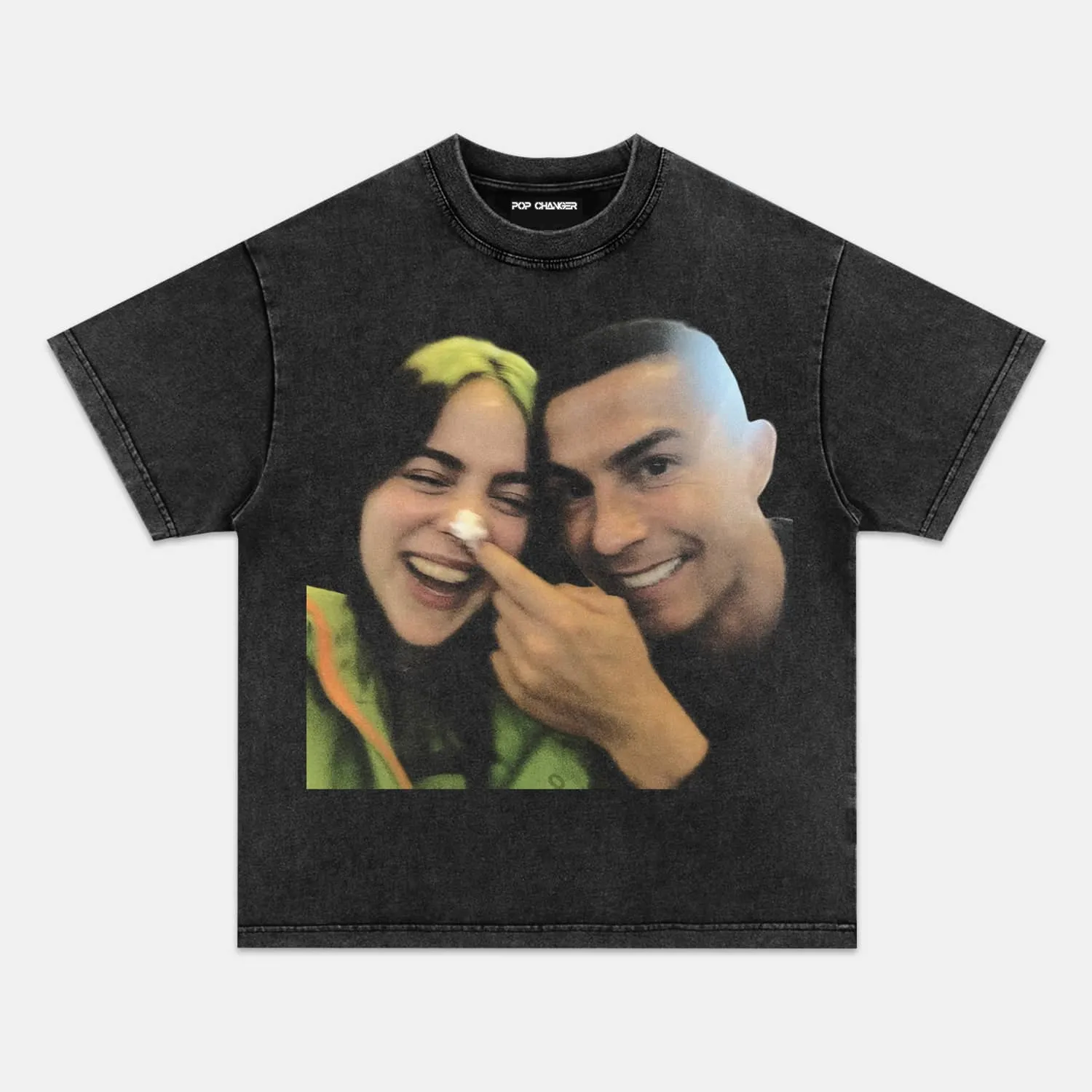 Billie eilish & Cristiano Ronaldo TEE. 7.8 - POPCHANGER