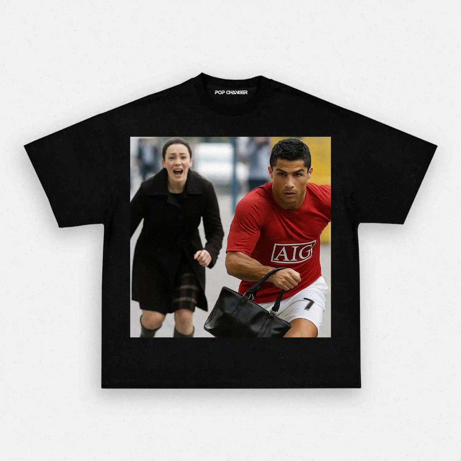 Briefcase Chase Ronaldo Tee