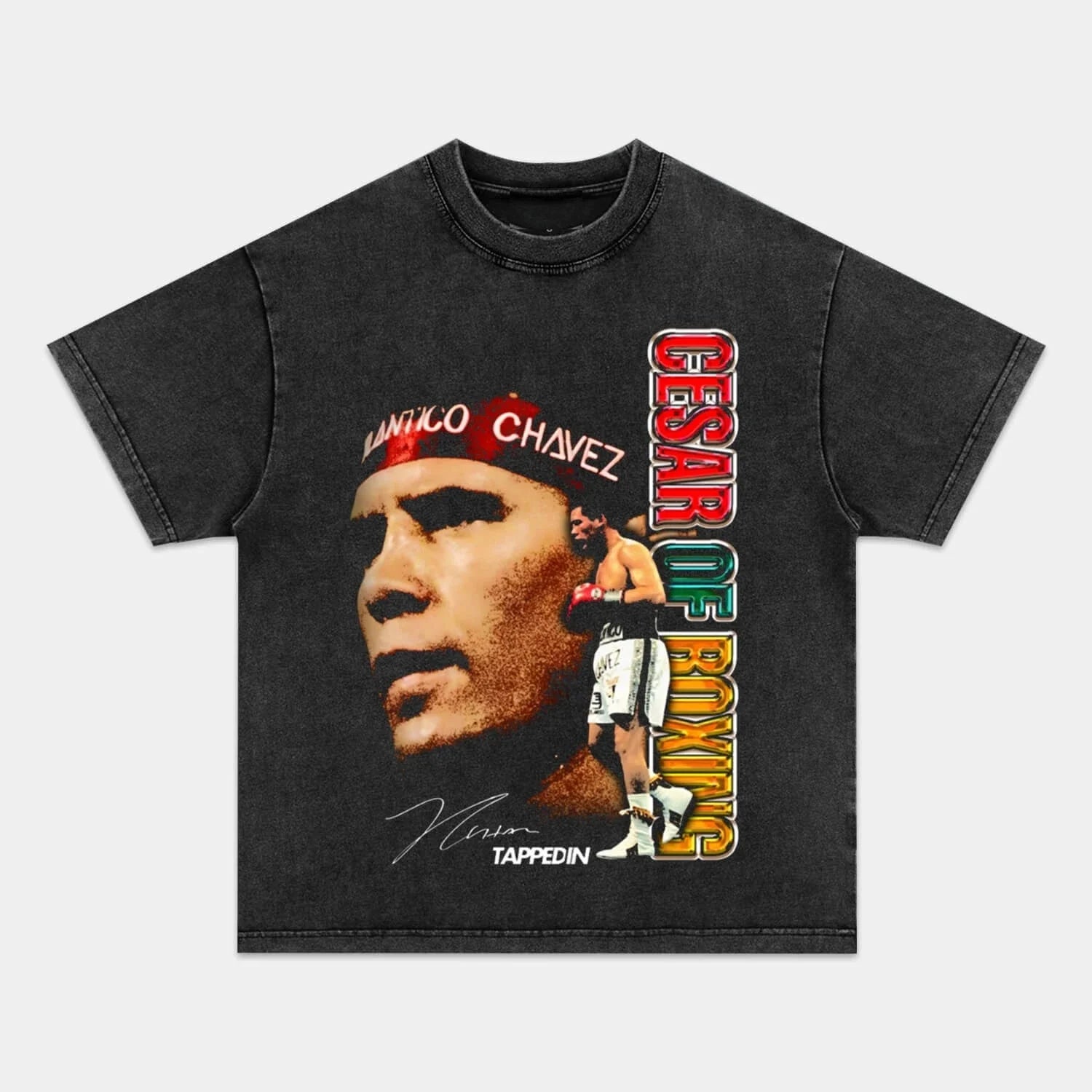 CESAR OF BOXING JULIO CESAR CHAVEZ TEE - POPCHANGER