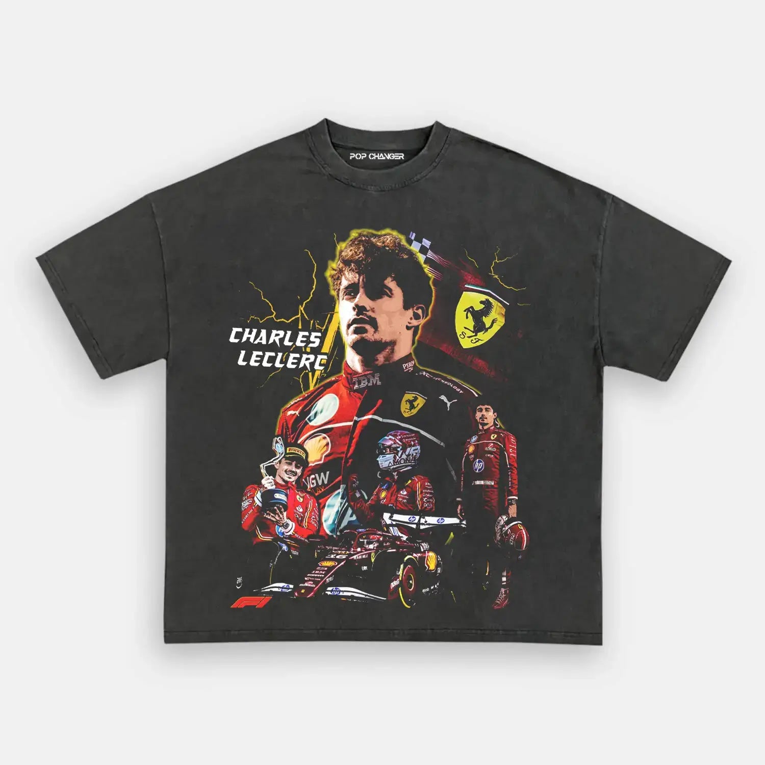 CHARLES LECLERC TEE - POPCHANGER