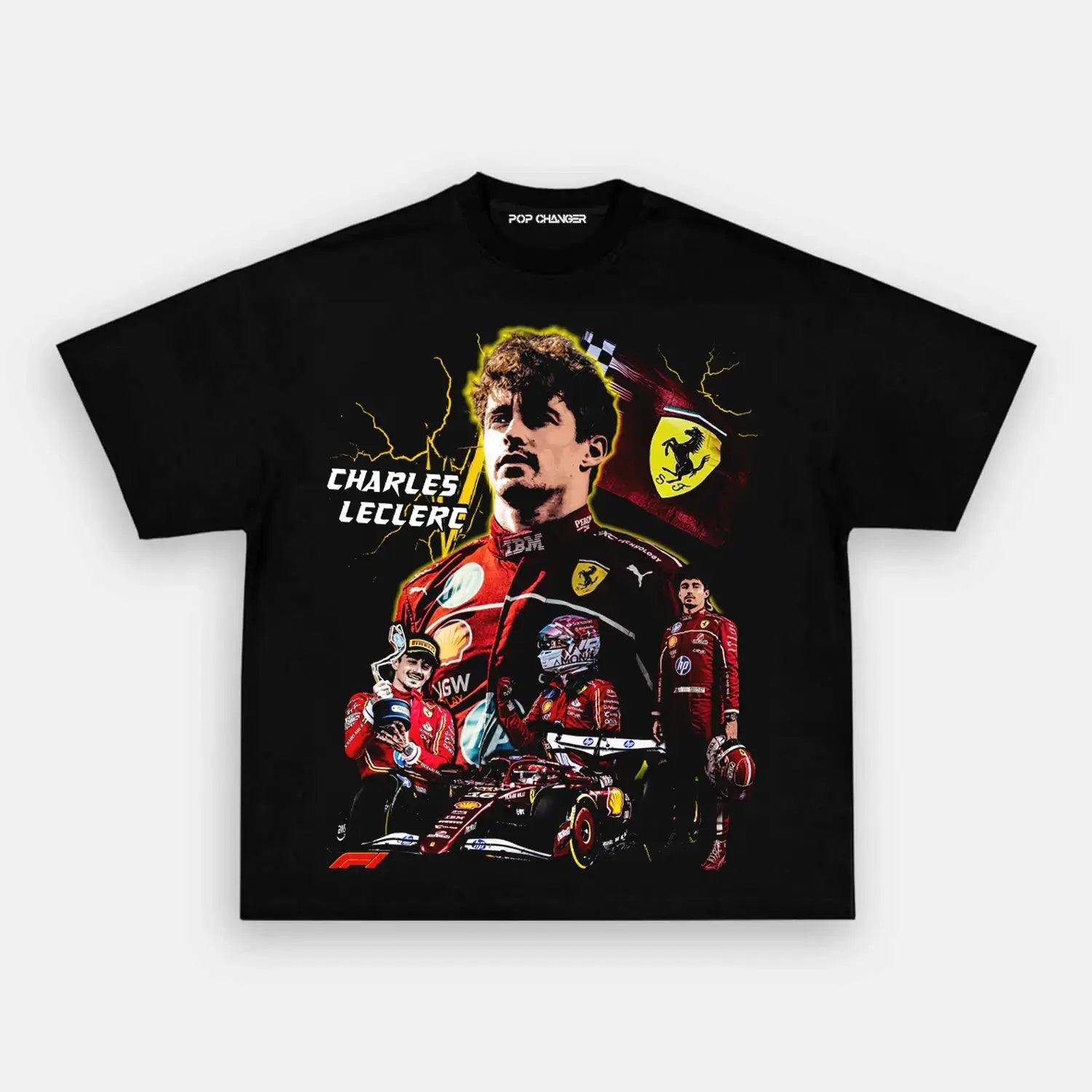 CHARLES LECLERC TEE - POPCHANGER