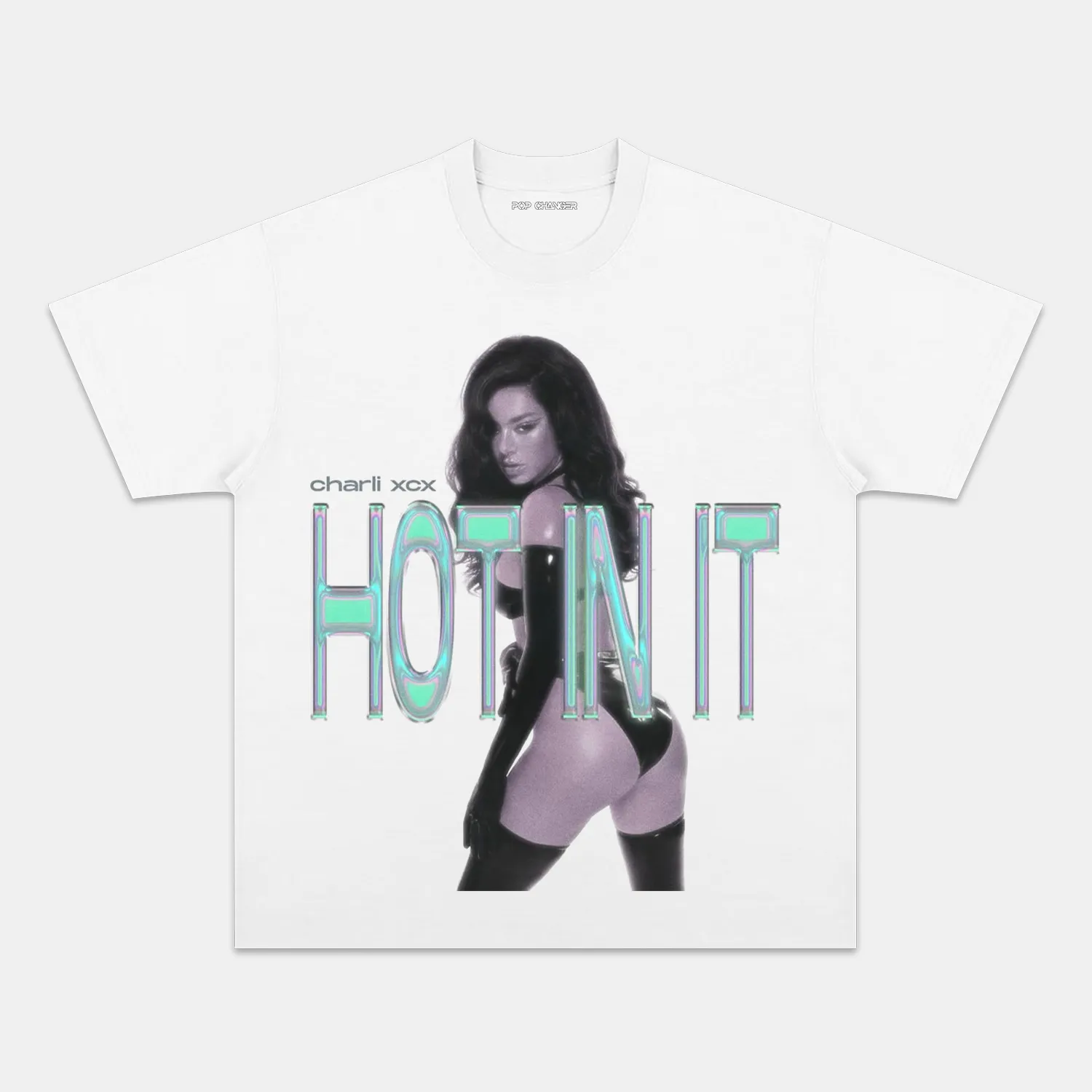 CHARLI XCX TEE - POPCHANGER