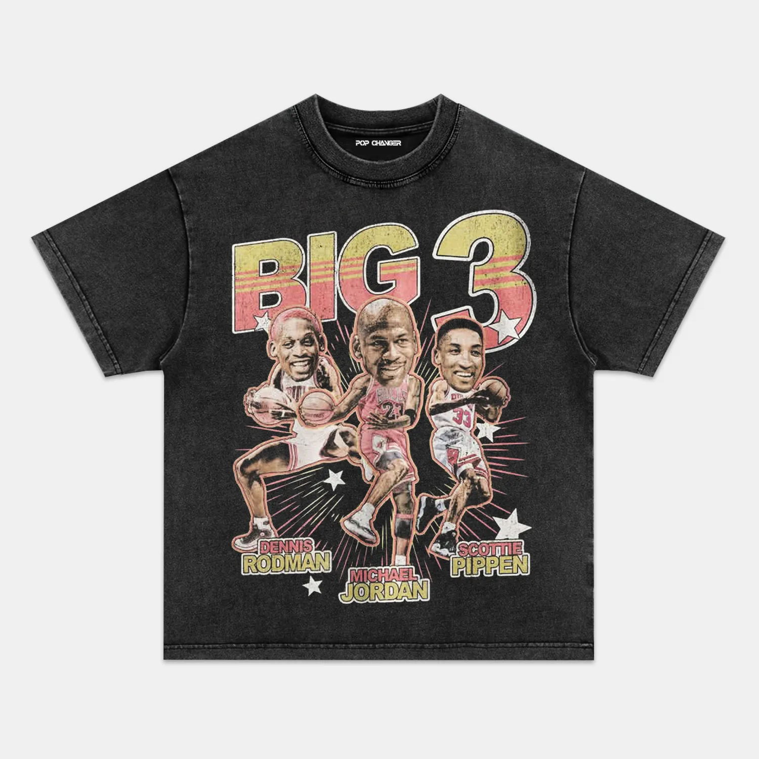 CHICAGO BULLS BIG 3 TEE - POPCHANGER