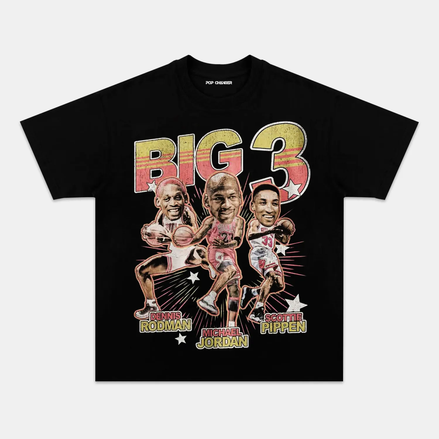 CHICAGO BULLS BIG 3 TEE - POPCHANGER