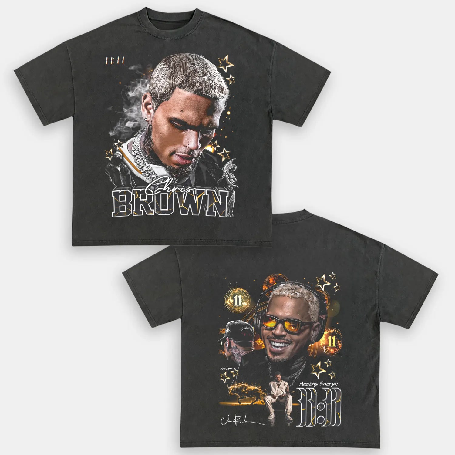 CHRIS BROWN 11-11 TEE - [DS] - POPCHANGER
