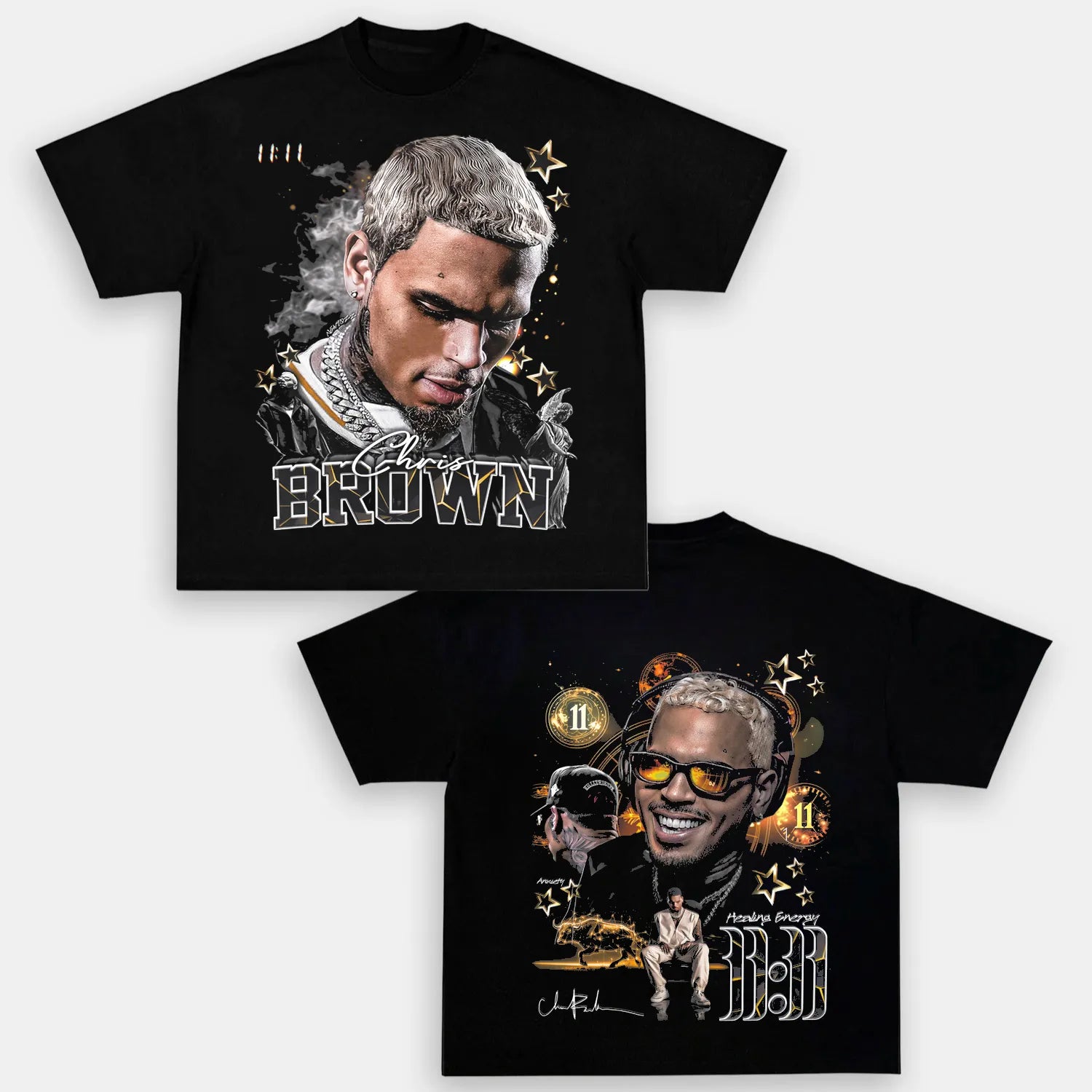 CHRIS BROWN 11-11 TEE - [DS] - POPCHANGER