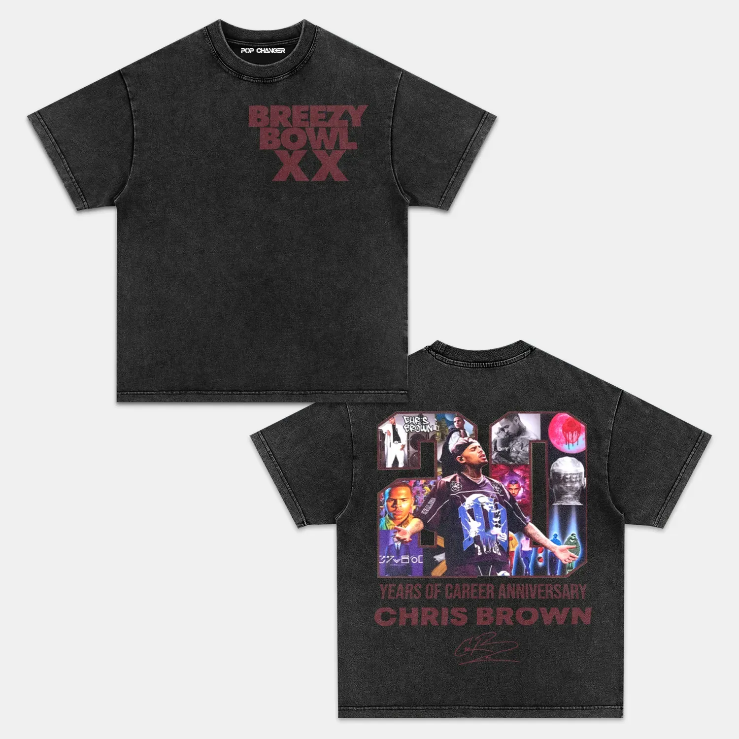 CHRIS BROWN 2.0 TEE 1.1 - POPCHANGER