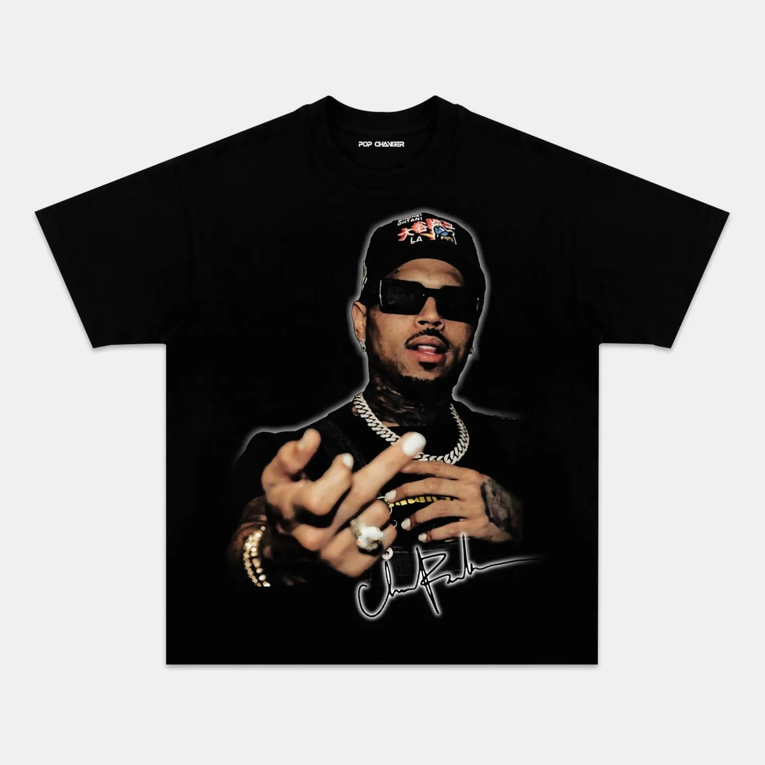 CHRIS BROWN 5.22 TEE - POPCHANGER