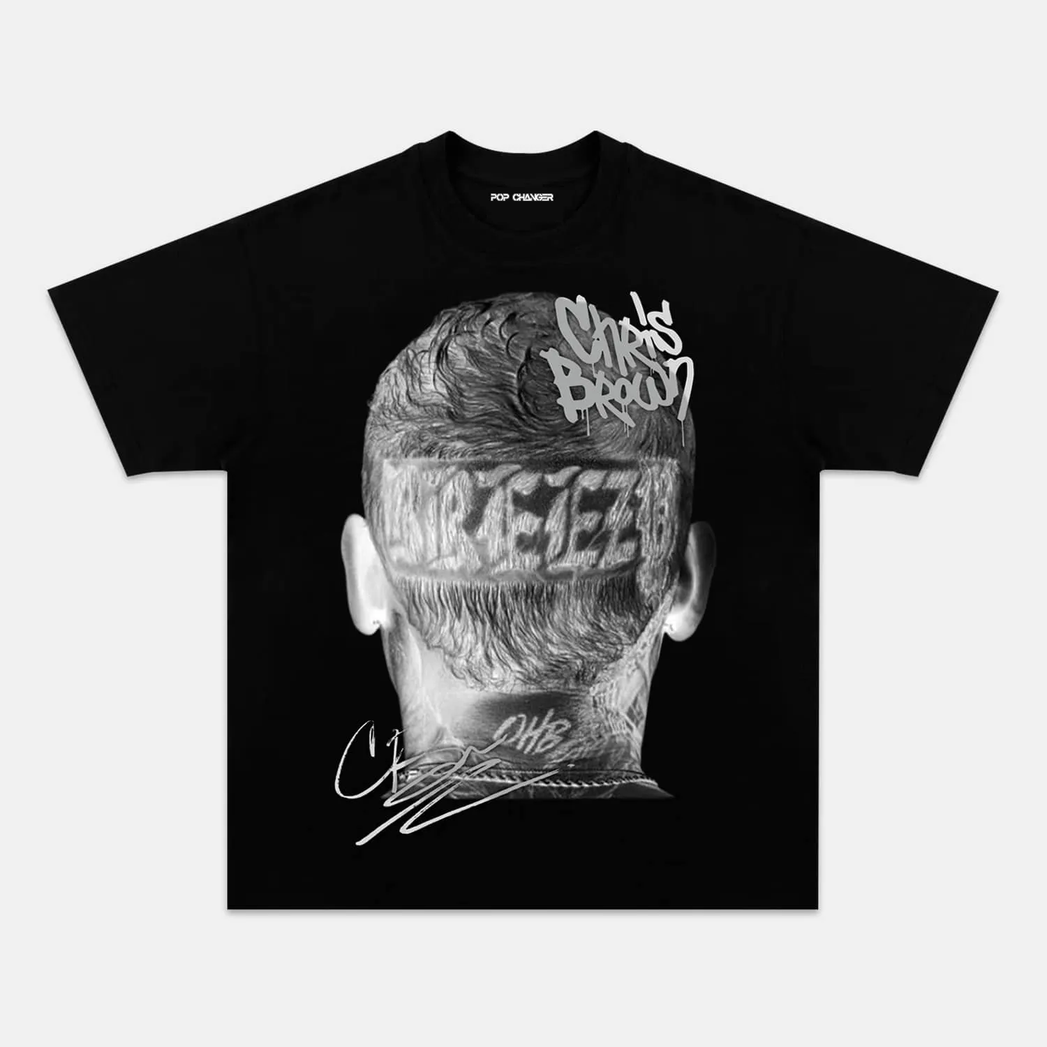CHRIS BROWN TEE - POPCHANGER