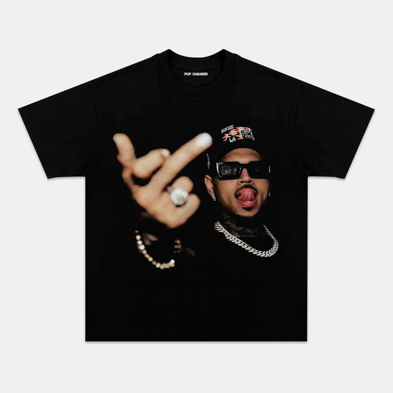 CHRIS BROWN V2 TEE - POPCHANGER