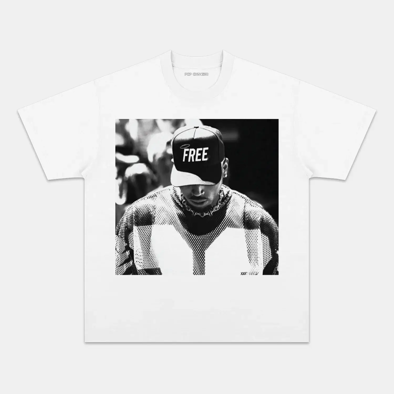 CHRIS BROWN V4 TEE - POPCHANGER