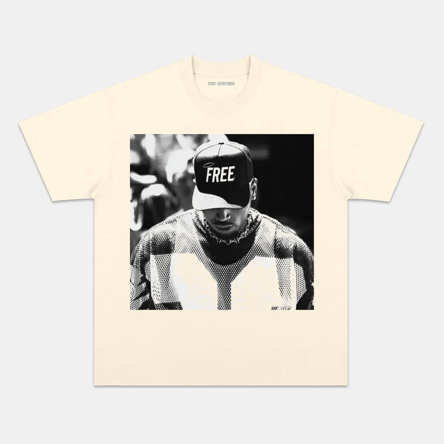 CHRIS BROWN V4 TEE - POPCHANGER