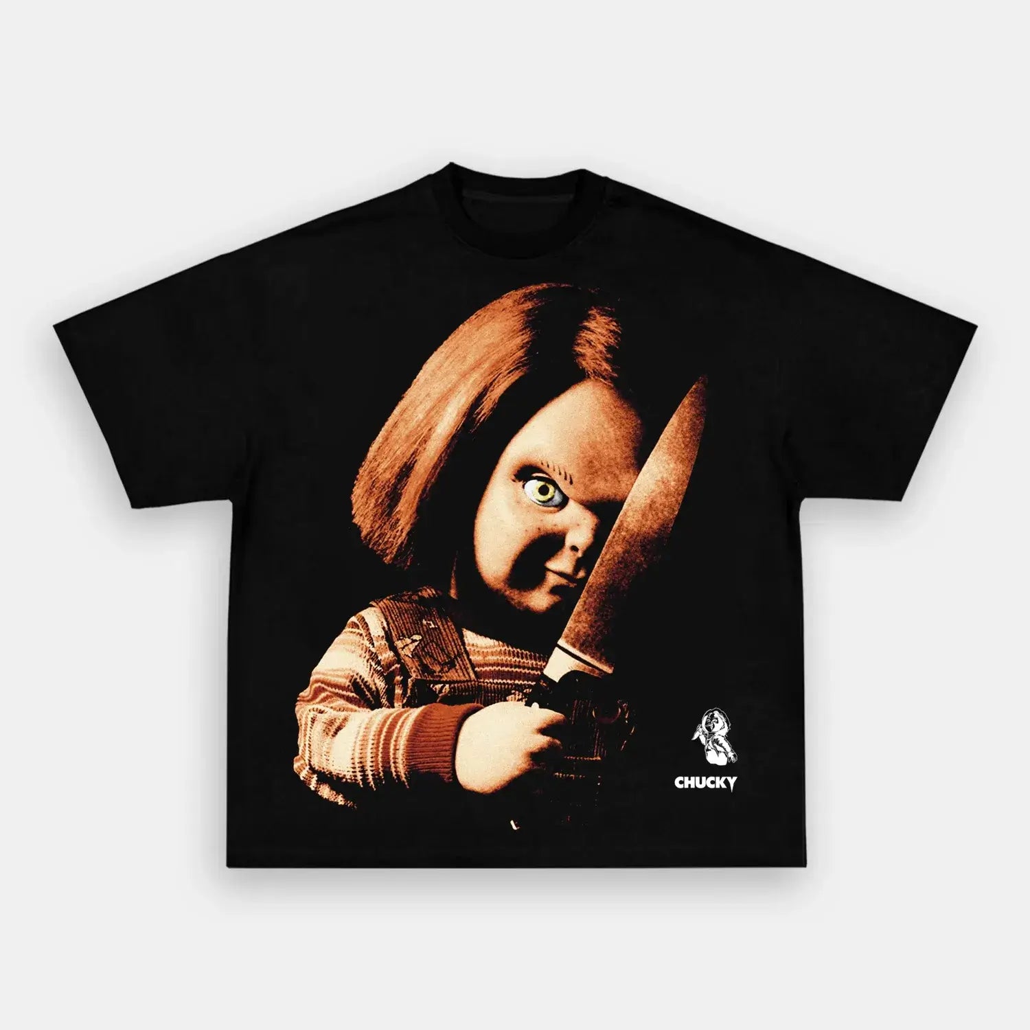 CHUCKY VINTAGE V6 TEE - POPCHANGER